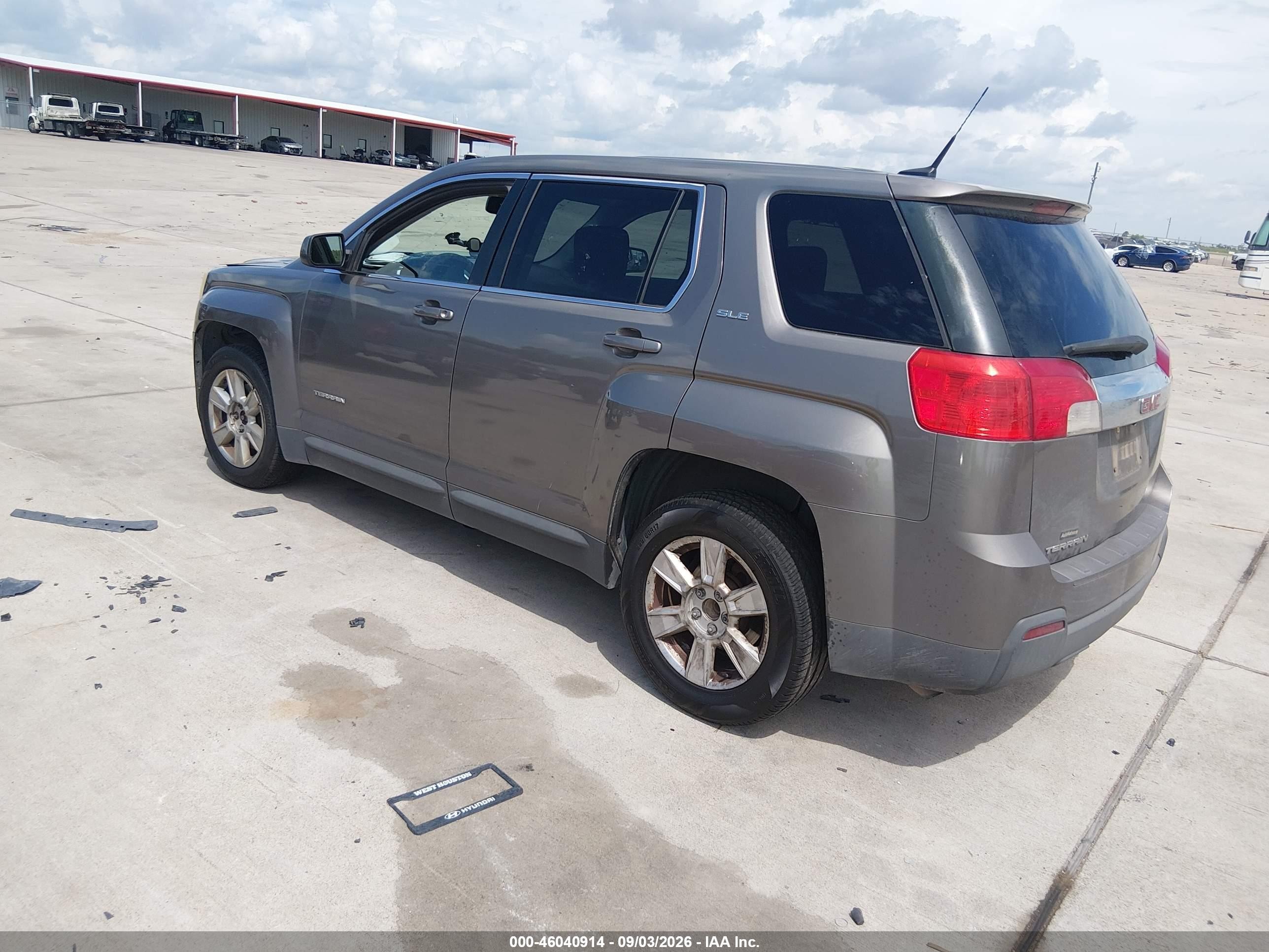 2011 Gmc Terrain Sle-1 Brown vin: 2CTALMEC7B6423288