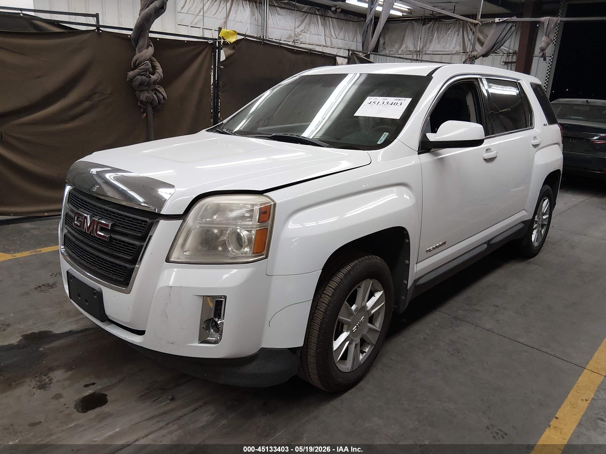 2011 Gmc Terrain Sle-1 White vin: 2CTALMEC7B6428734