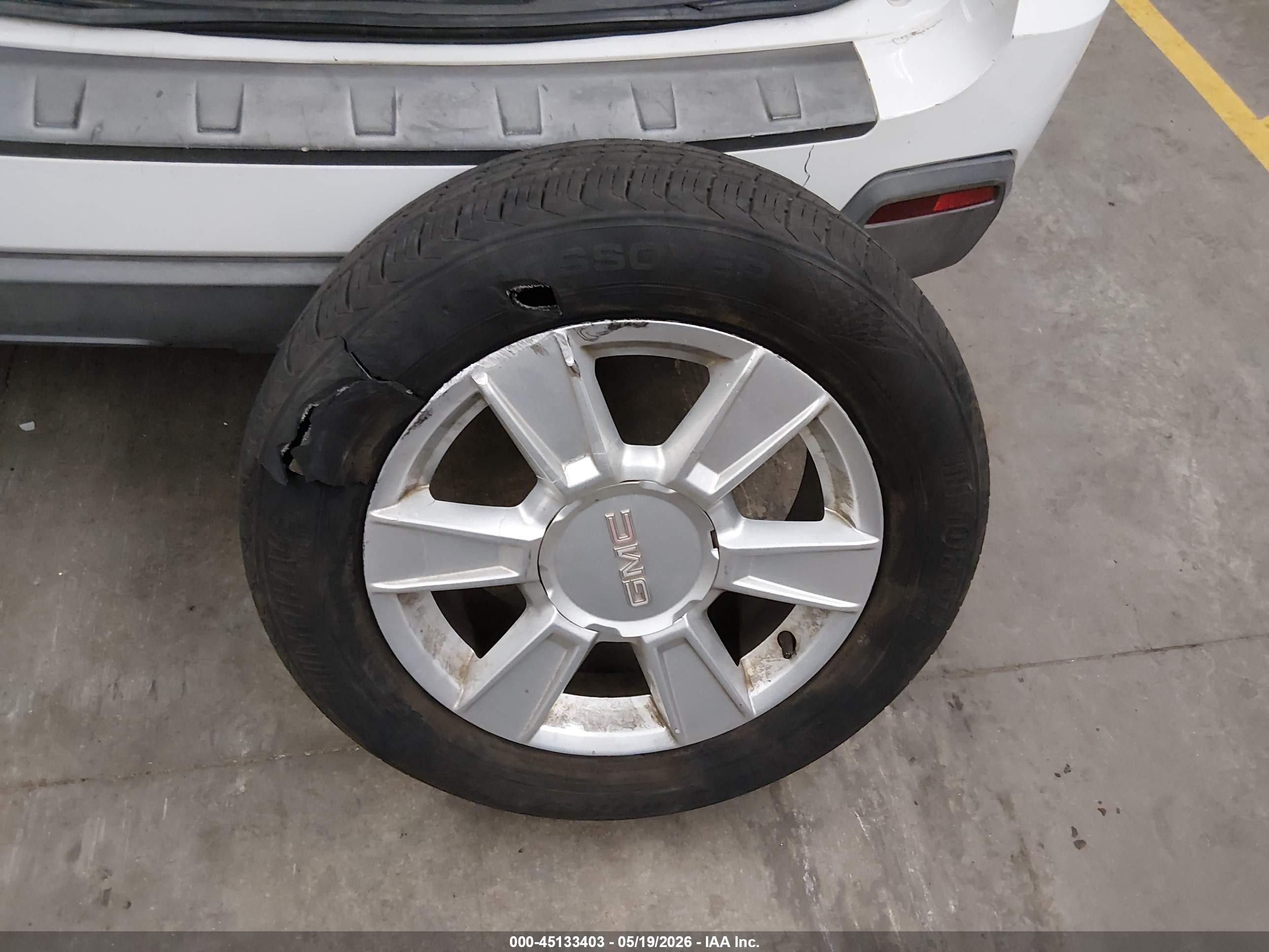 2011 Gmc Terrain Sle-1 White vin: 2CTALMEC7B6428734