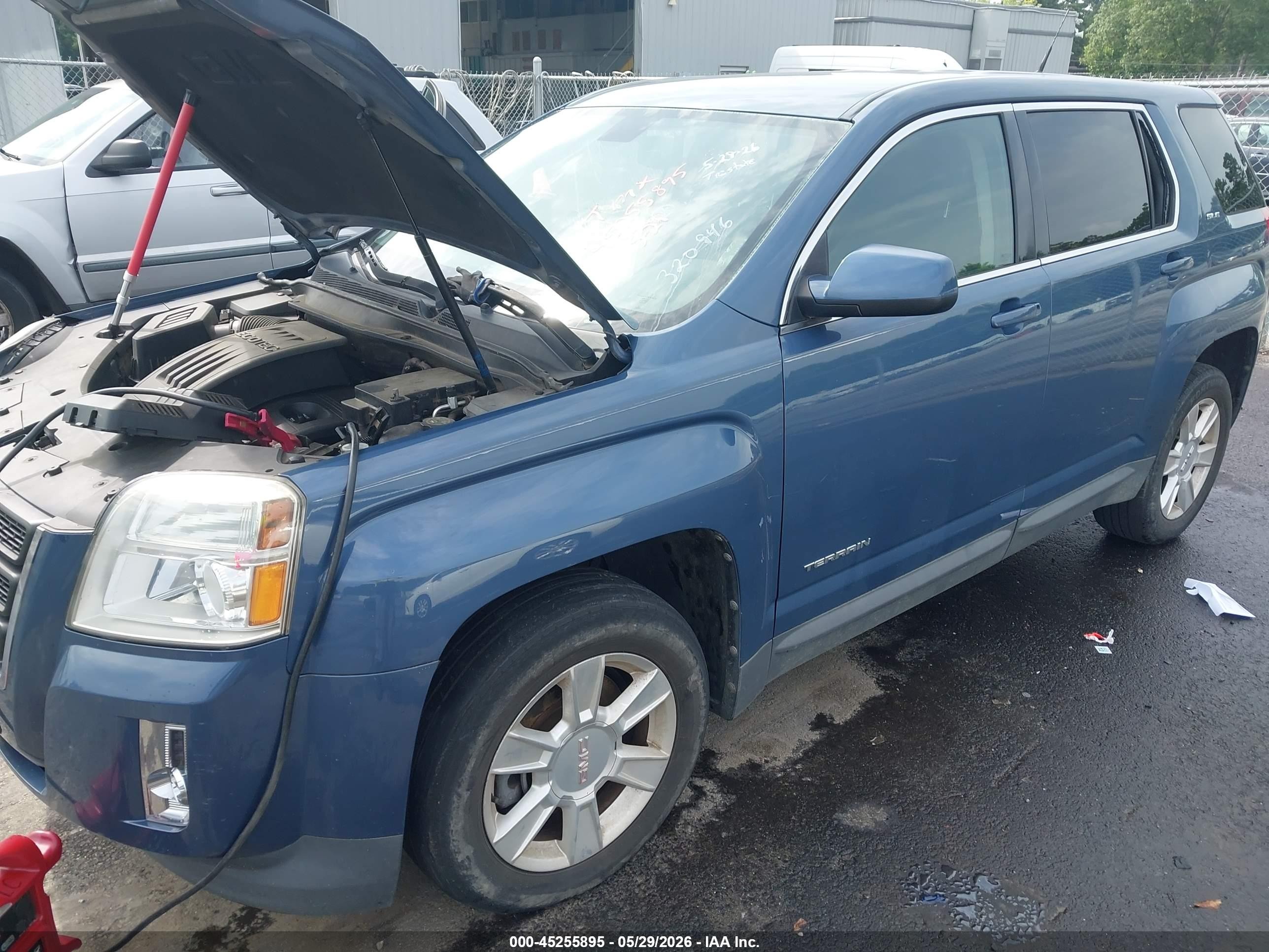 2011 Gmc Terrain Sle-1 Blue vin: 2CTALMEC8B6320946