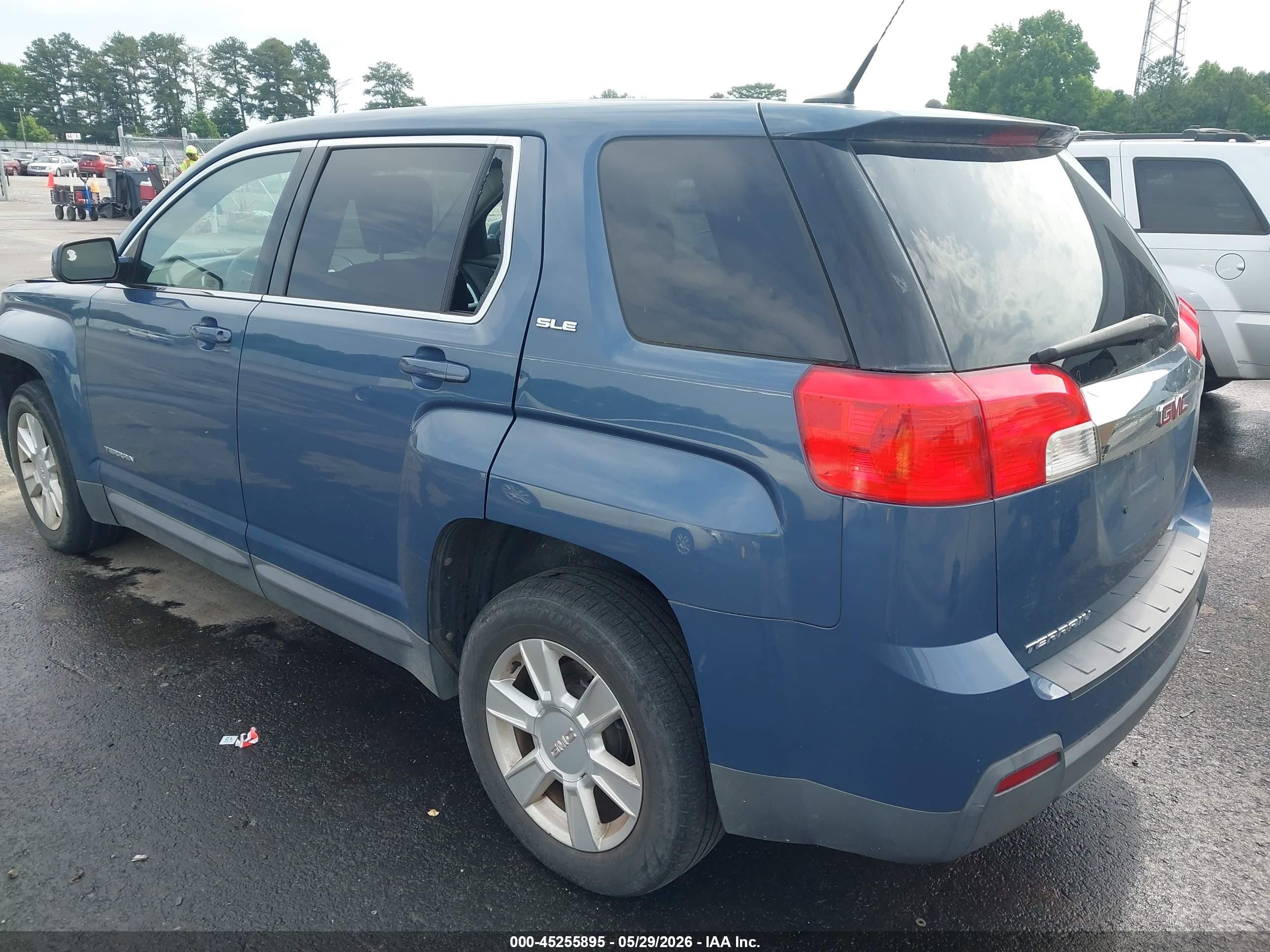 2011 Gmc Terrain Sle-1 Blue vin: 2CTALMEC8B6320946