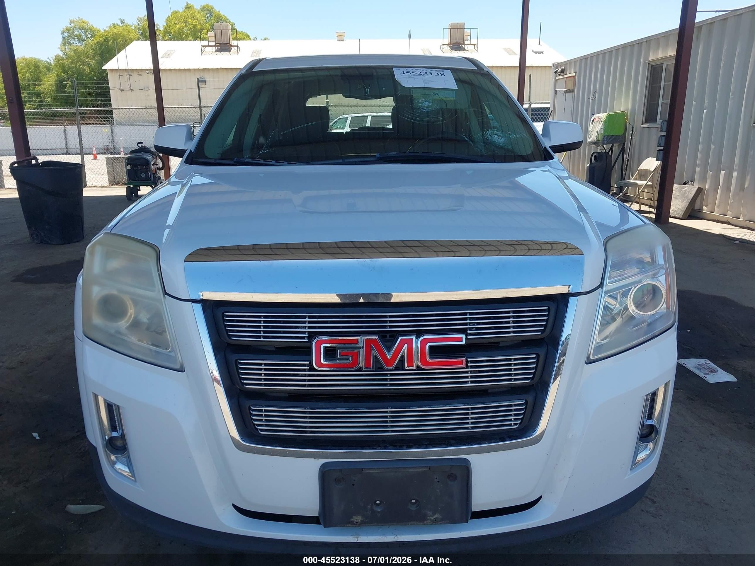 2011 Gmc Terrain Sle-1 White vin: 2CTALMEC8B6405009