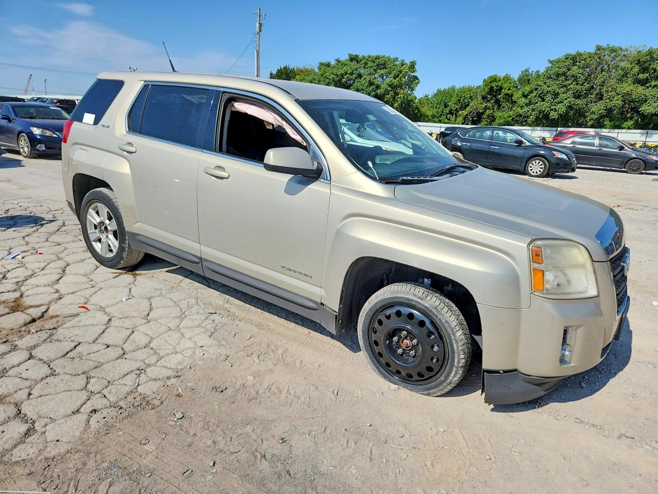 2011 Gmc Terrain Sle Beige vin: 2CTALMEC8B6430184
