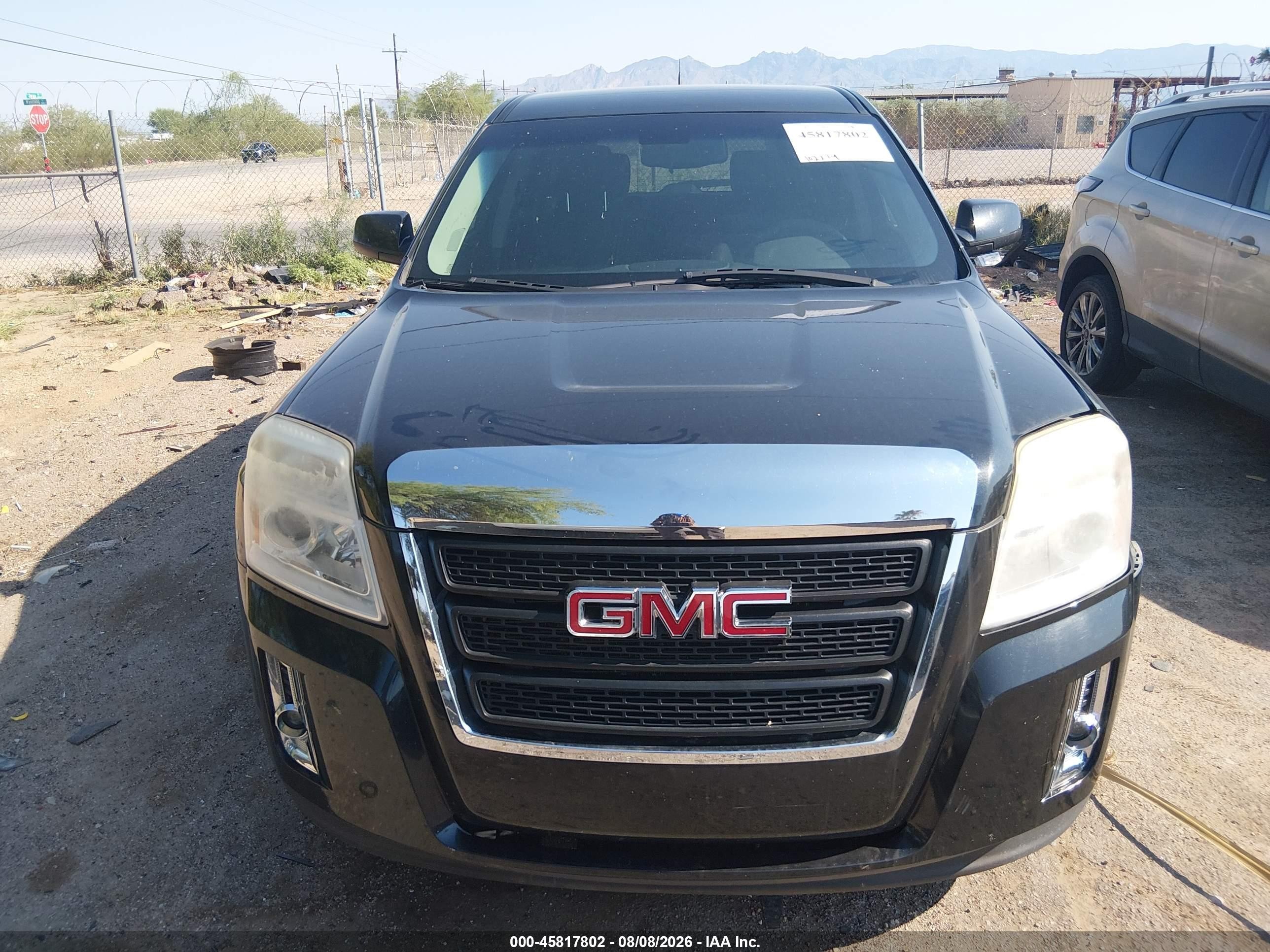 2011 Gmc Terrain Sle-1 Black vin: 2CTALMEC8B6433313