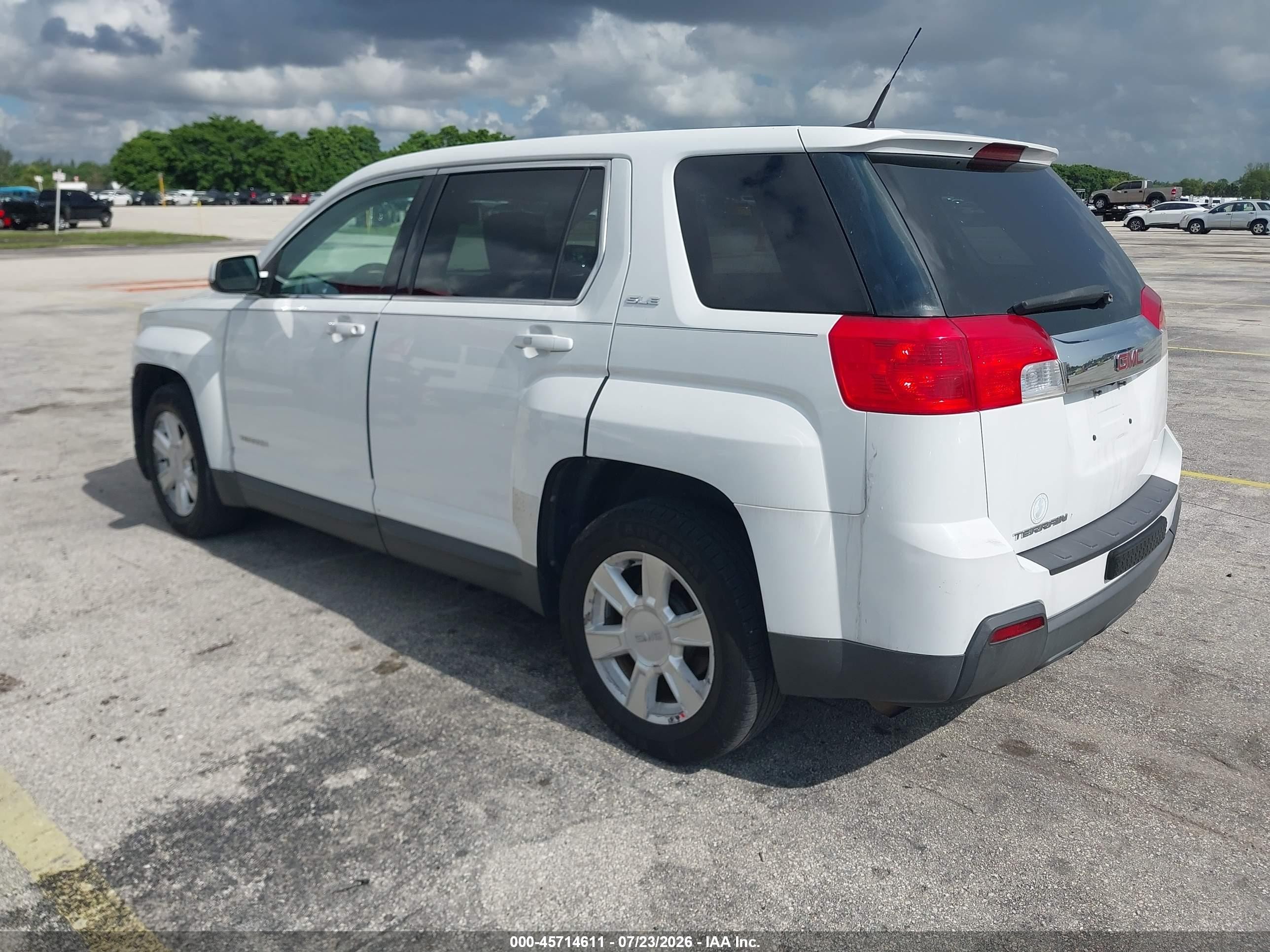 2011 Gmc Terrain Sle-1 White vin: 2CTALMEC9B6289741