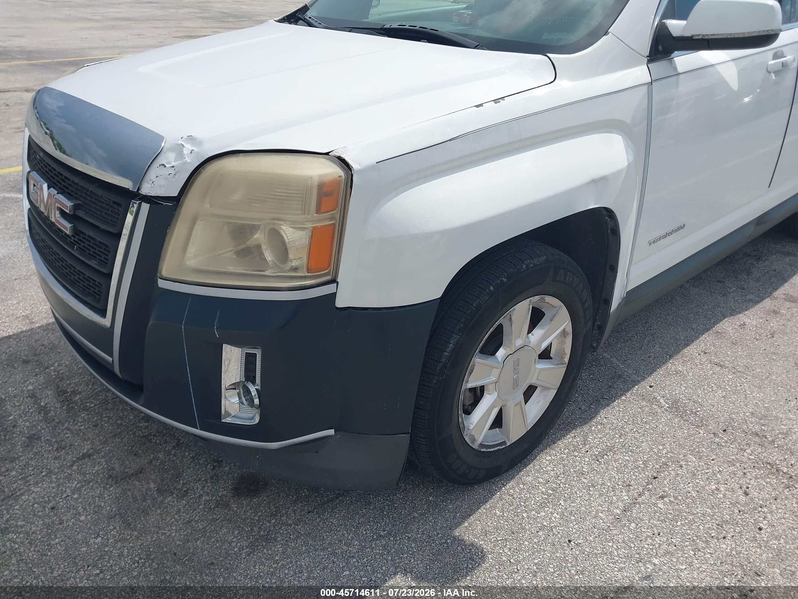 2011 Gmc Terrain Sle-1 White vin: 2CTALMEC9B6289741