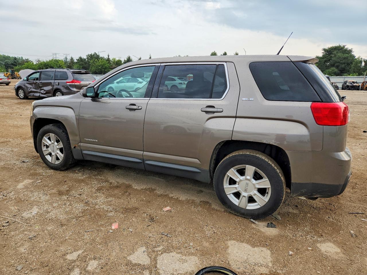2011 Gmc Terrain Sle Gray vin: 2CTALMEC9B6373574