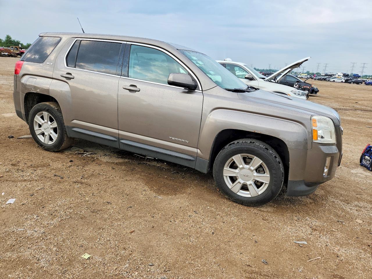 2011 Gmc Terrain Sle Gray vin: 2CTALMEC9B6373574