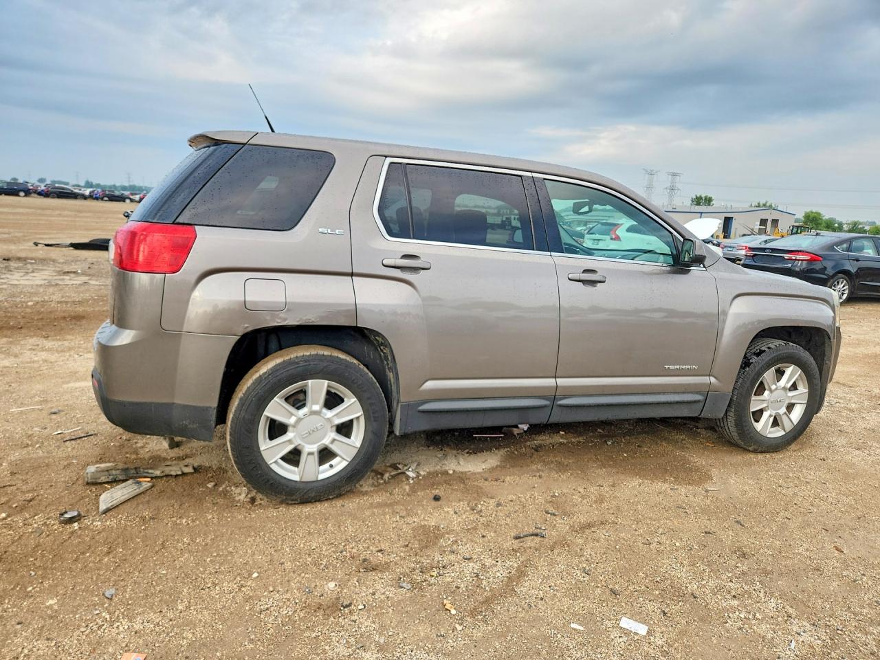 2011 Gmc Terrain Sle Gray vin: 2CTALMEC9B6373574
