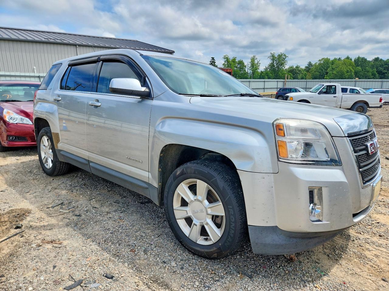 2011 Gmc Terrain Sle Silver vin: 2CTALMEC9B6431277