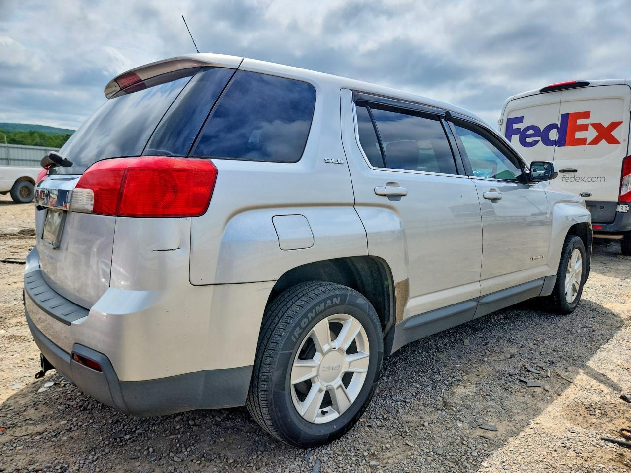 2011 Gmc Terrain Sle Silver vin: 2CTALMEC9B6431277