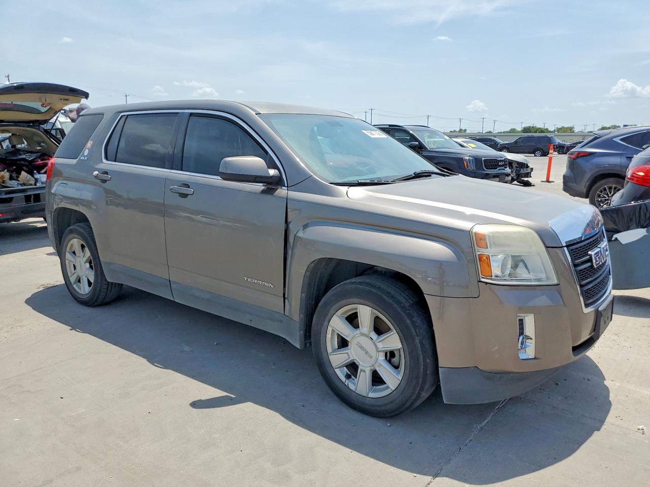 2011 Gmc Terrain Sle Tan vin: 2CTALMEC9B6457264