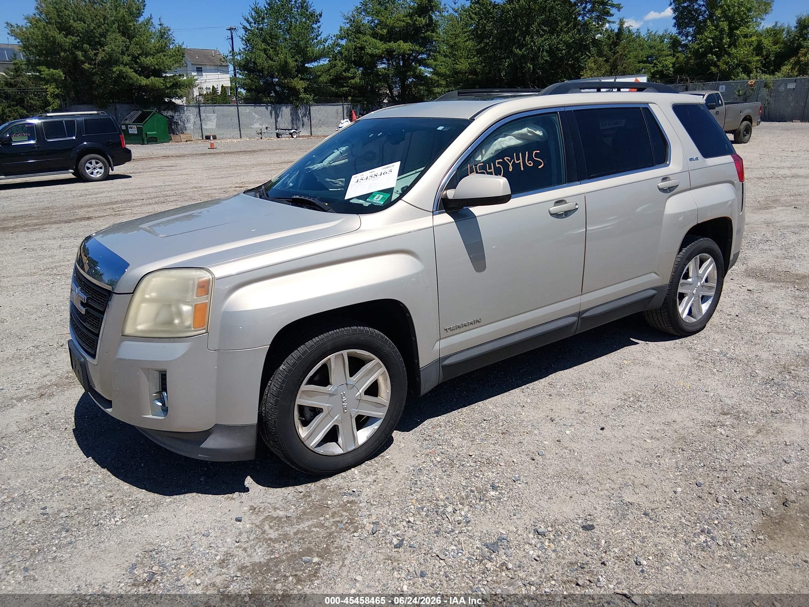 2011 Gmc Terrain Sle-2 Бежевый vin: 2CTALSEC0B6452054