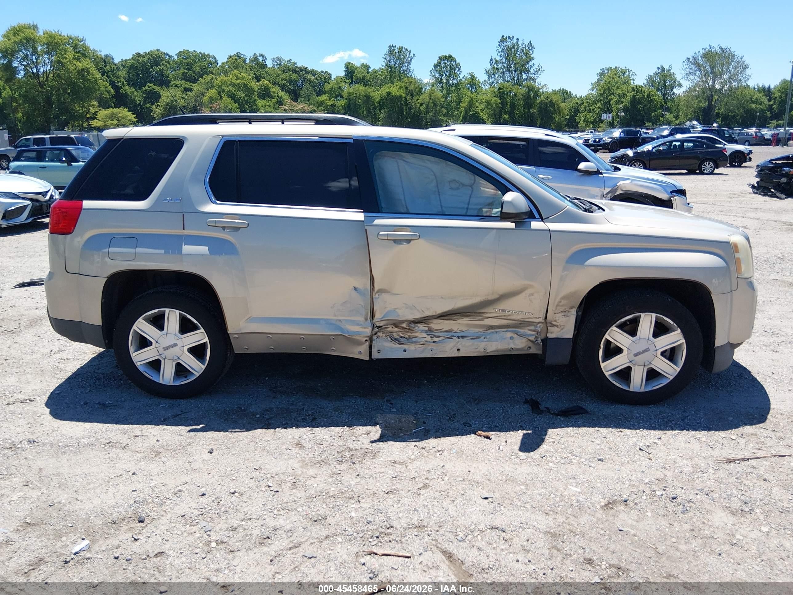 2011 Gmc Terrain Sle-2 Бежевый vin: 2CTALSEC0B6452054