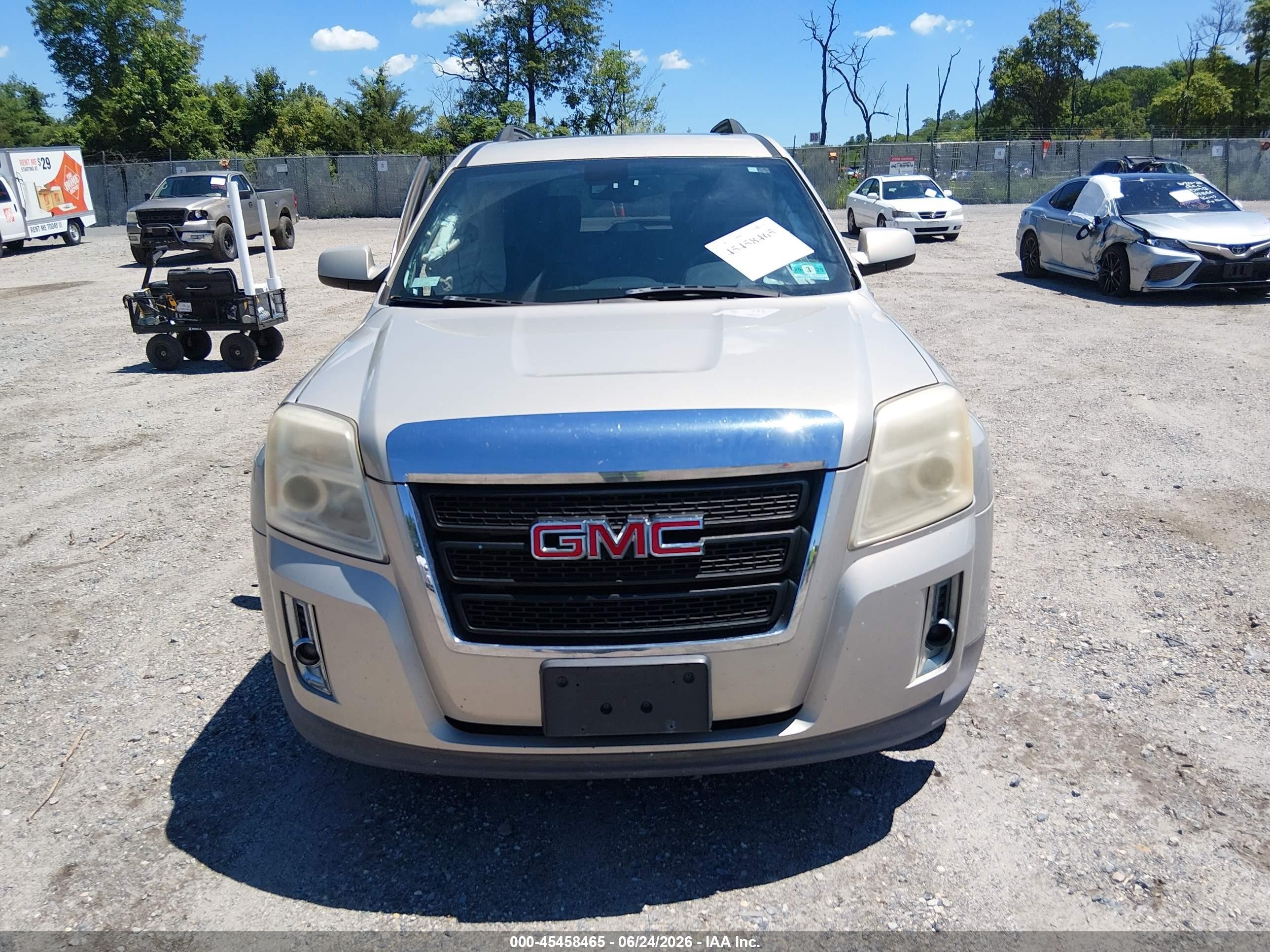 2011 Gmc Terrain Sle-2 Бежевый vin: 2CTALSEC0B6452054
