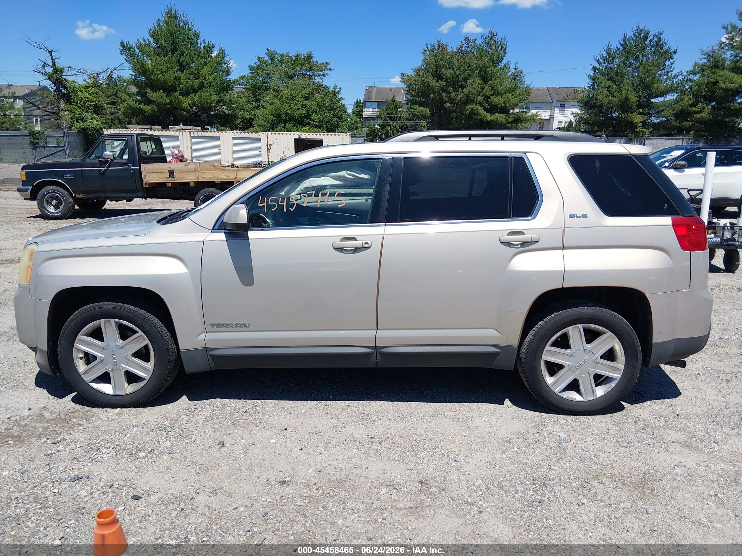 2011 Gmc Terrain Sle-2 Бежевый vin: 2CTALSEC0B6452054