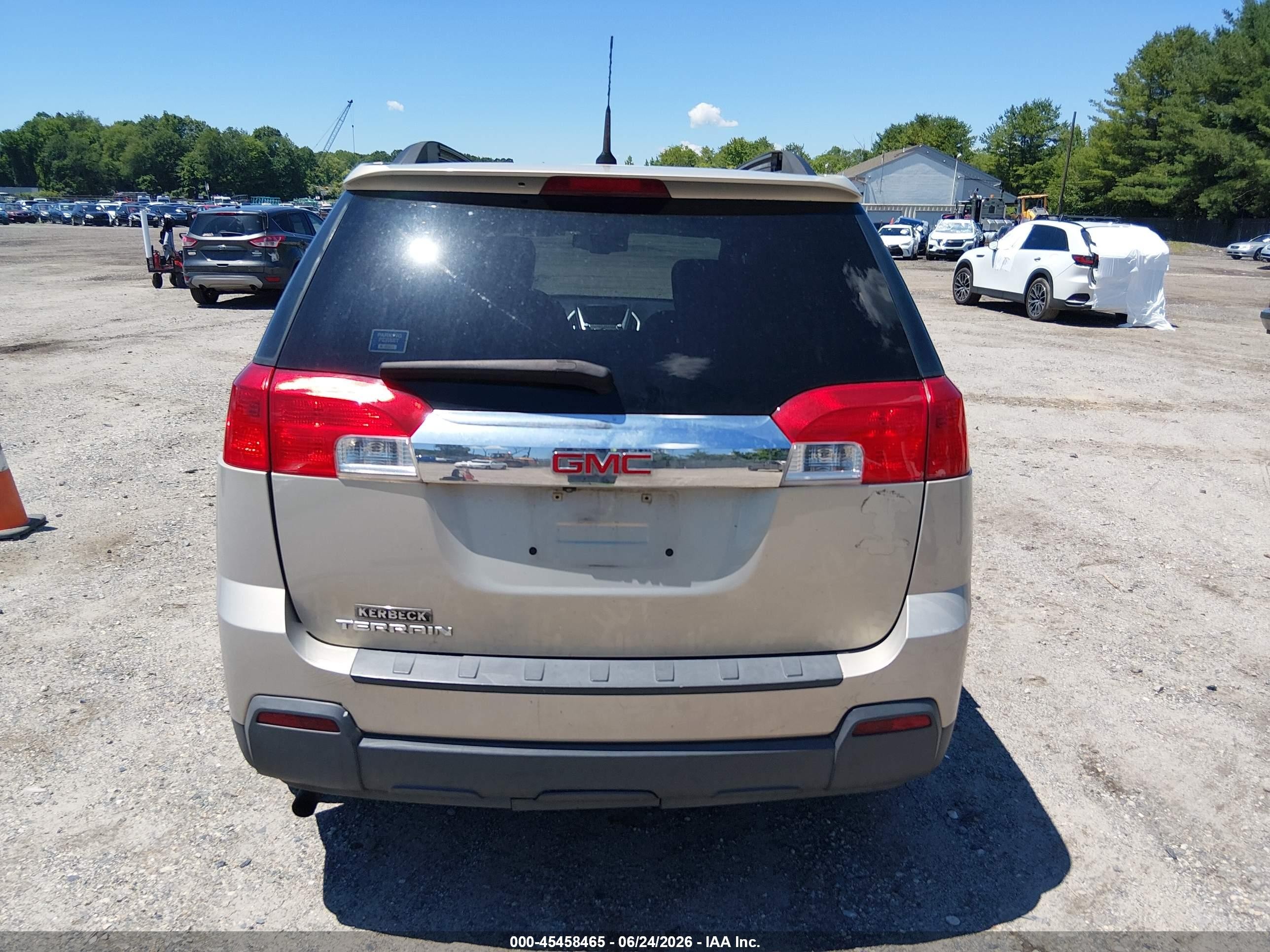 2011 Gmc Terrain Sle-2 Бежевый vin: 2CTALSEC0B6452054