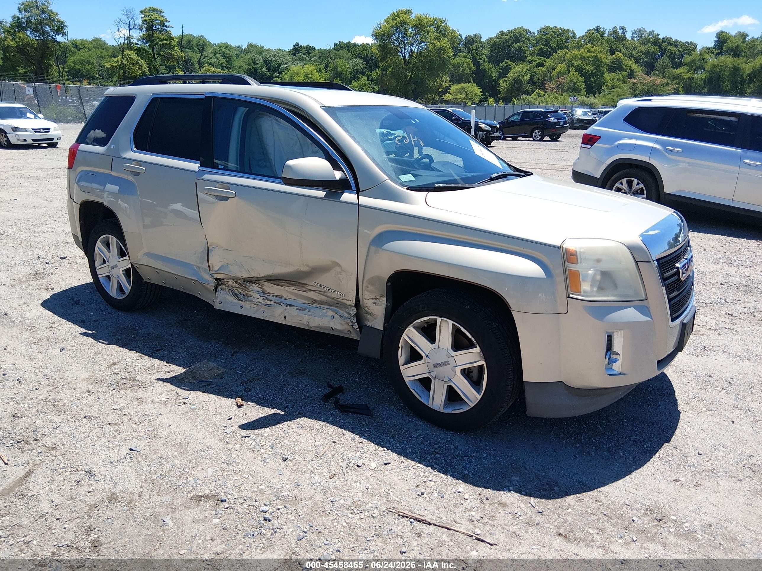 2011 Gmc Terrain Sle-2 Beige vin: 2CTALSEC0B6452054