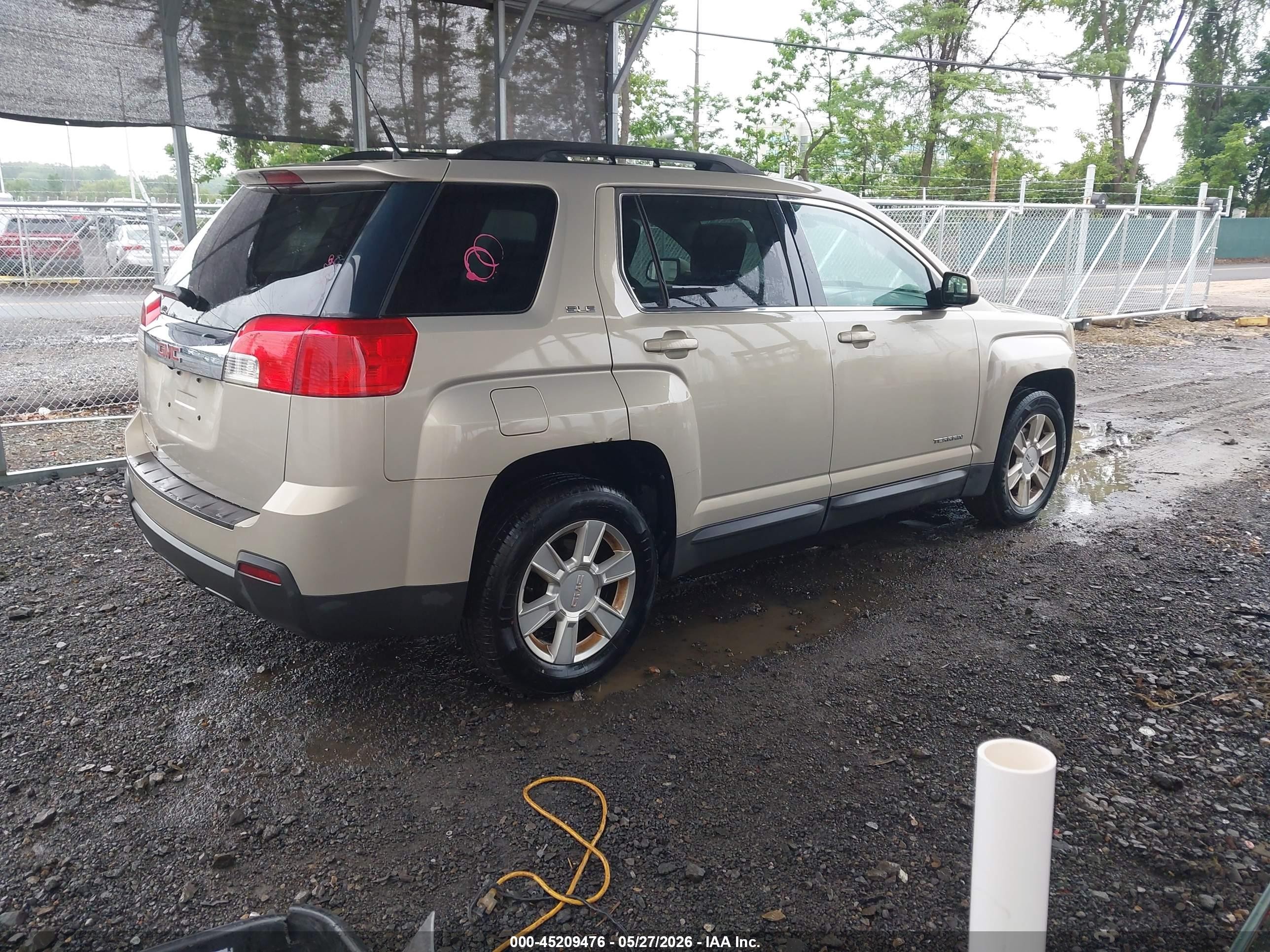 2011 Gmc Terrain Sle-2 Burgundy vin: 2CTALSEC1B6235001