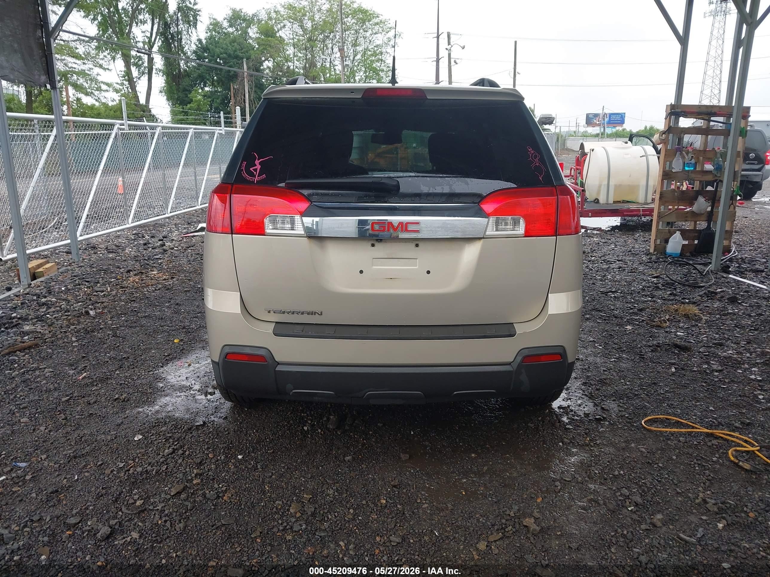 2011 Gmc Terrain Sle-2 Burgundy vin: 2CTALSEC1B6235001