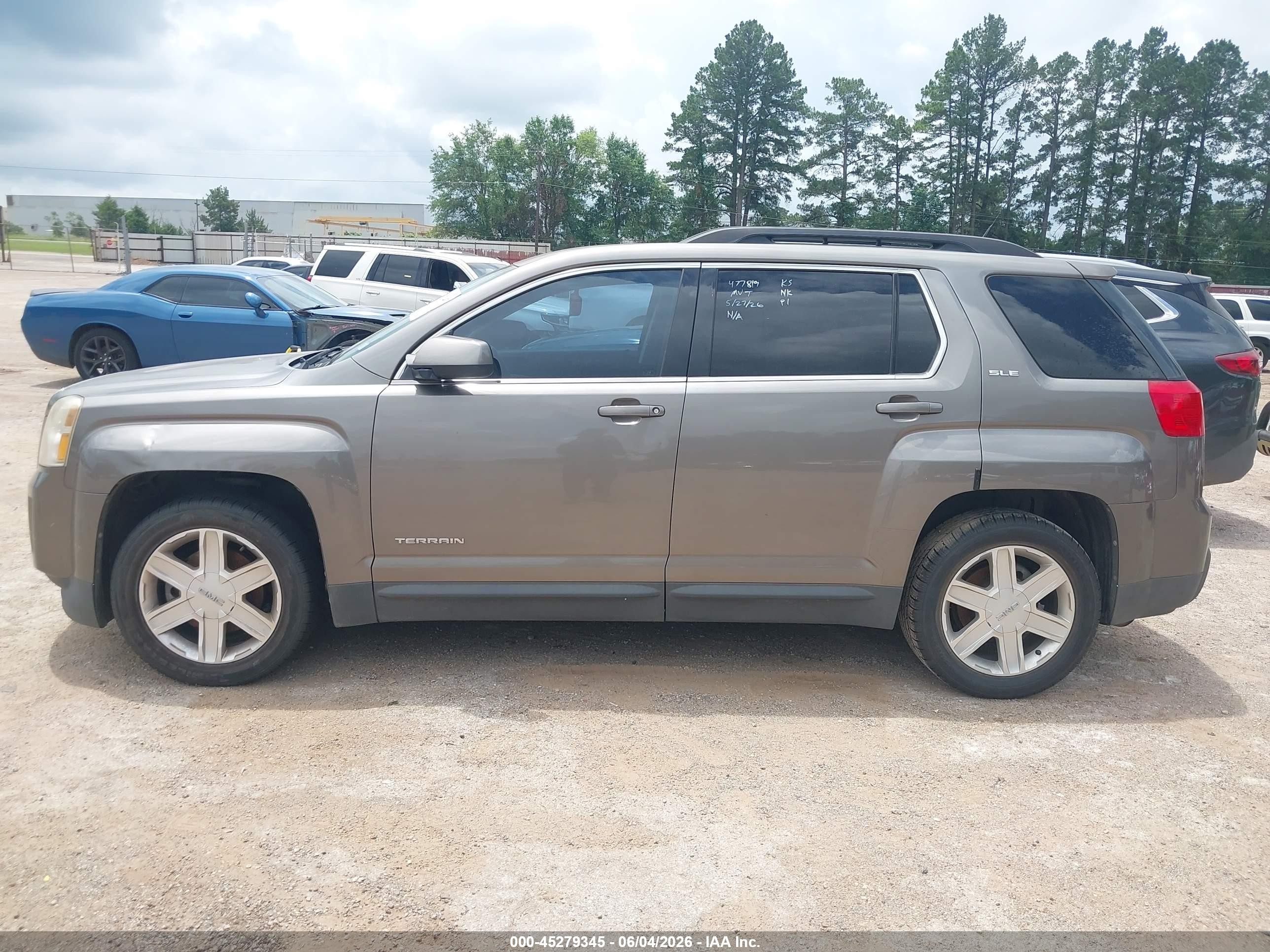 2011 Gmc Terrain Sle-2 Tan vin: 2CTALSEC1B6477819