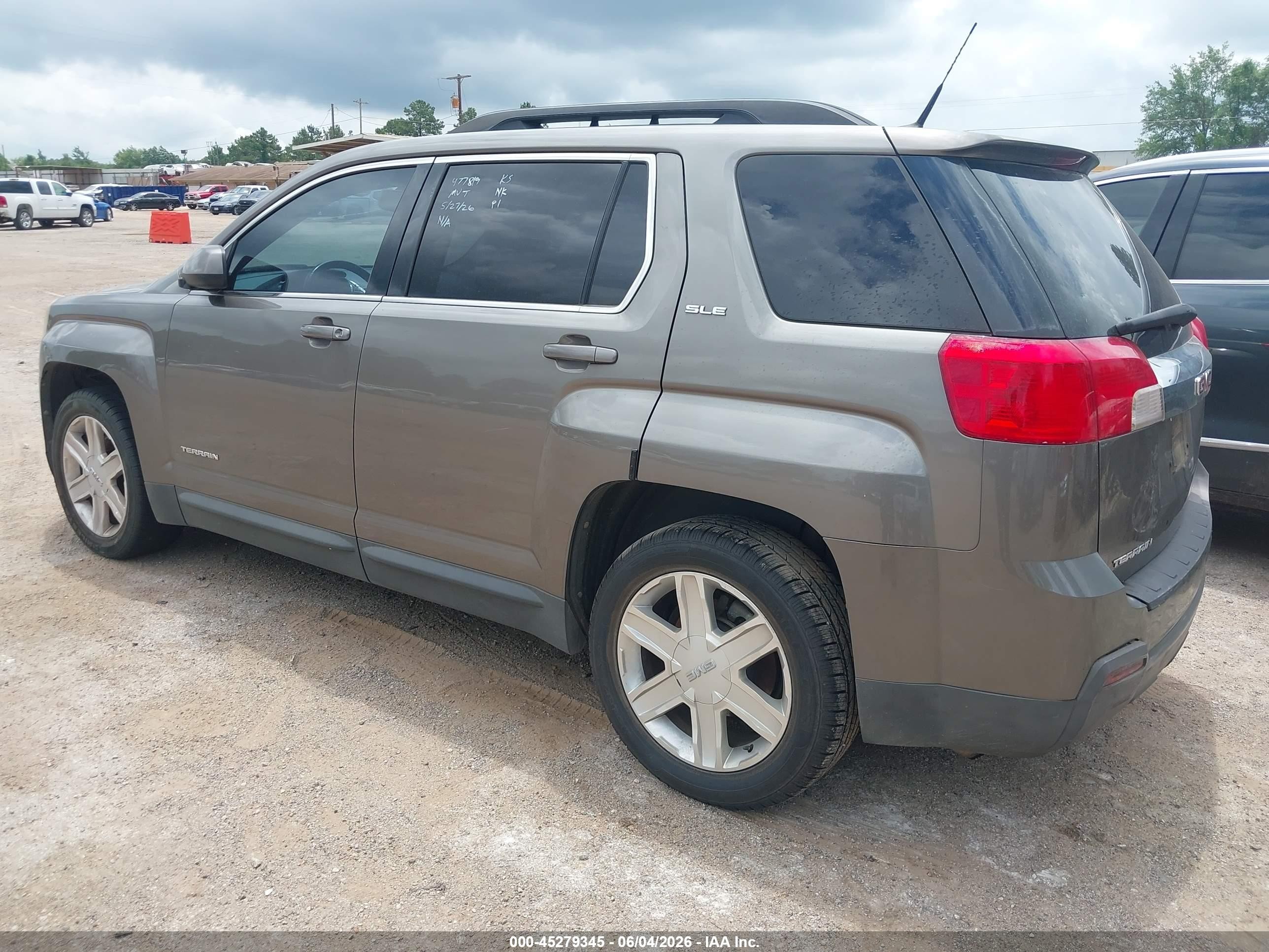2011 Gmc Terrain Sle-2 Tan vin: 2CTALSEC1B6477819