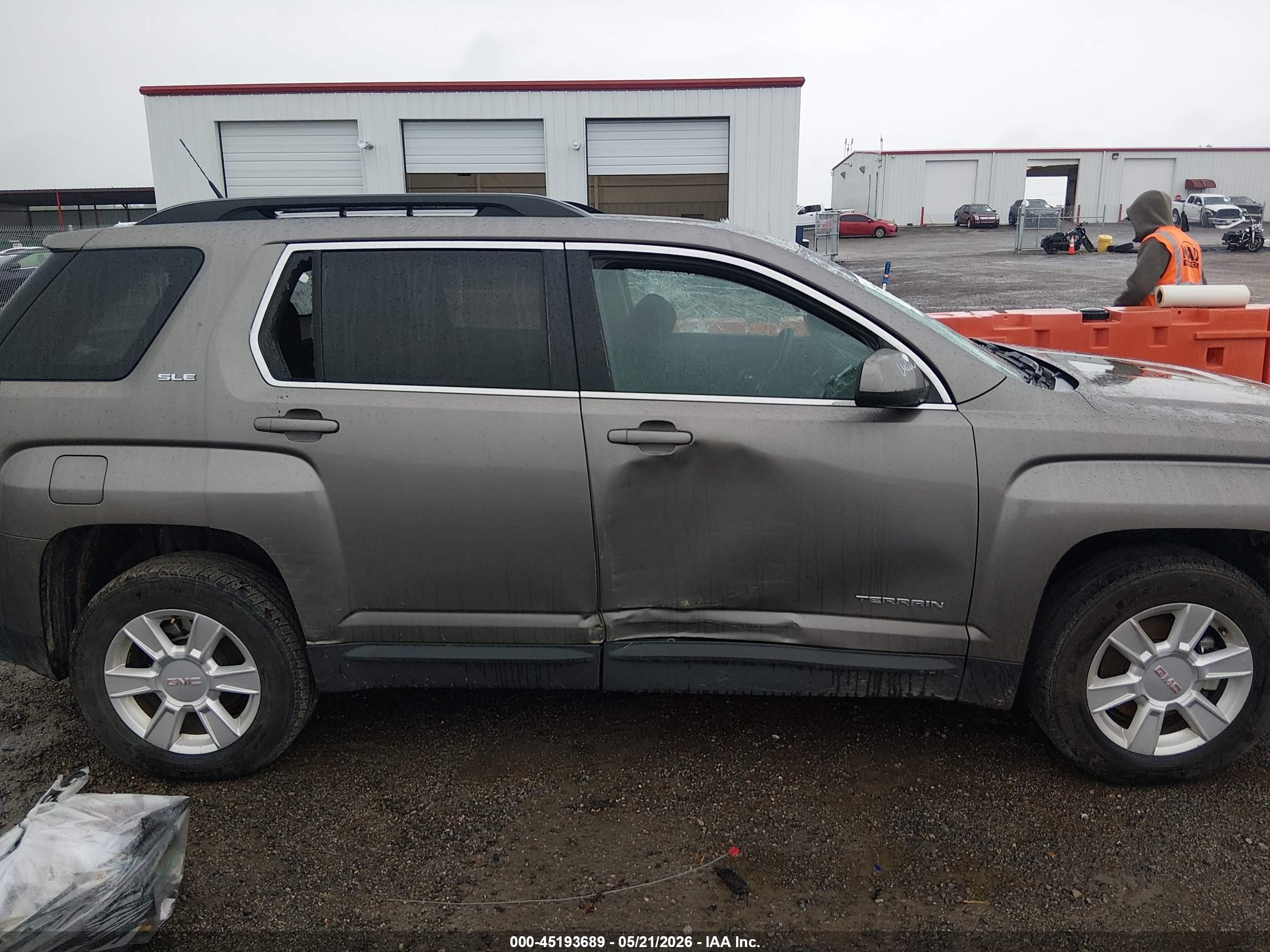 2011 Gmc Terrain Sle-2 Gray vin: 2CTALSEC2B6469695