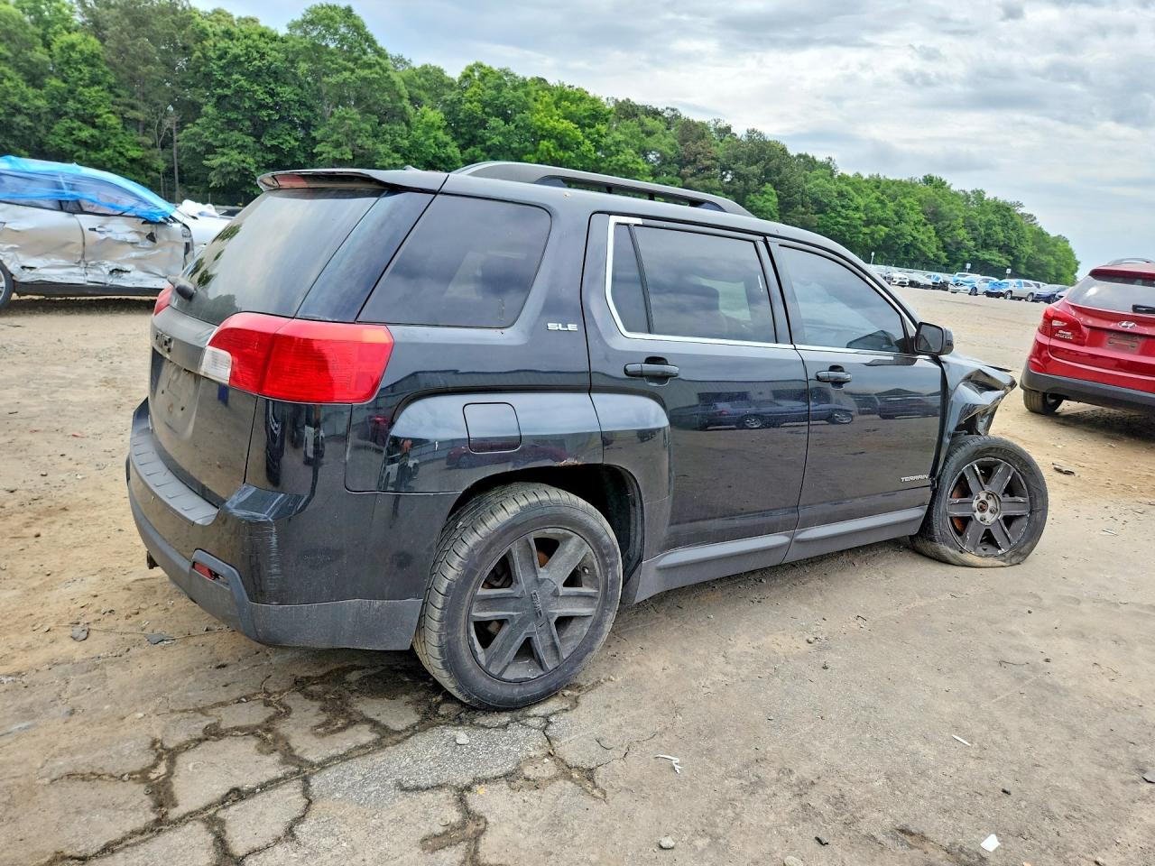 2011 Gmc Terrain Sle Угольный vin: 2CTALSEC3B6410364