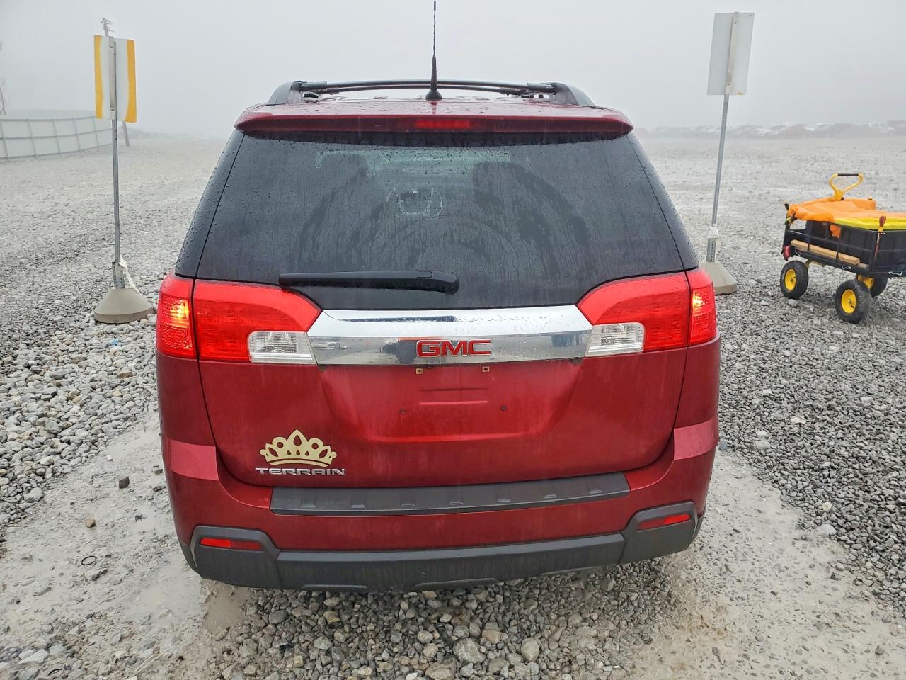 2011 Gmc Terrain Sle Red vin: 2CTALSEC5B6204821