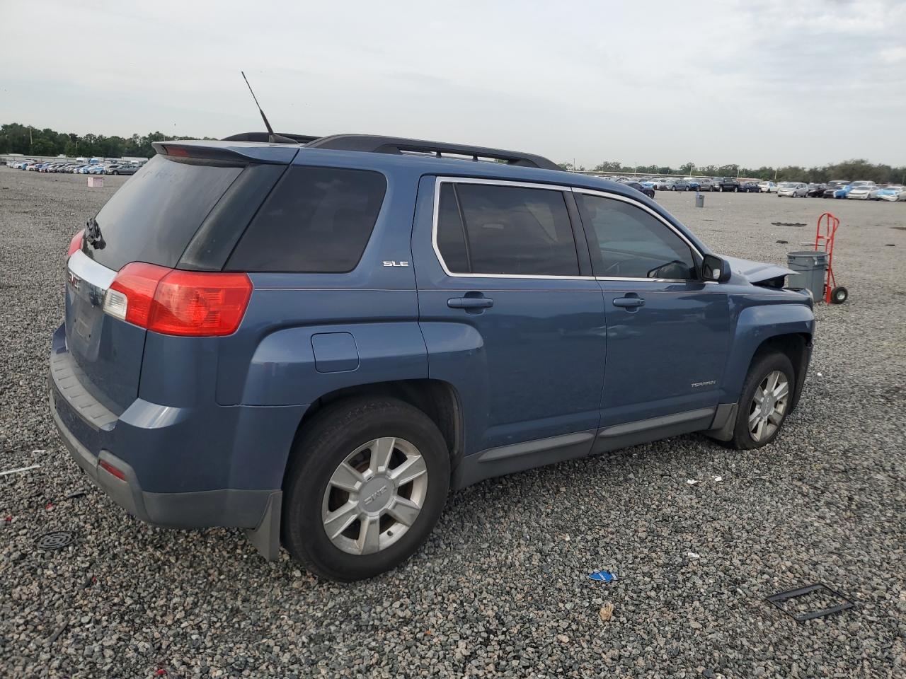 2011 Gmc Terrain Sle Blue vin: 2CTALSEC5B6354430