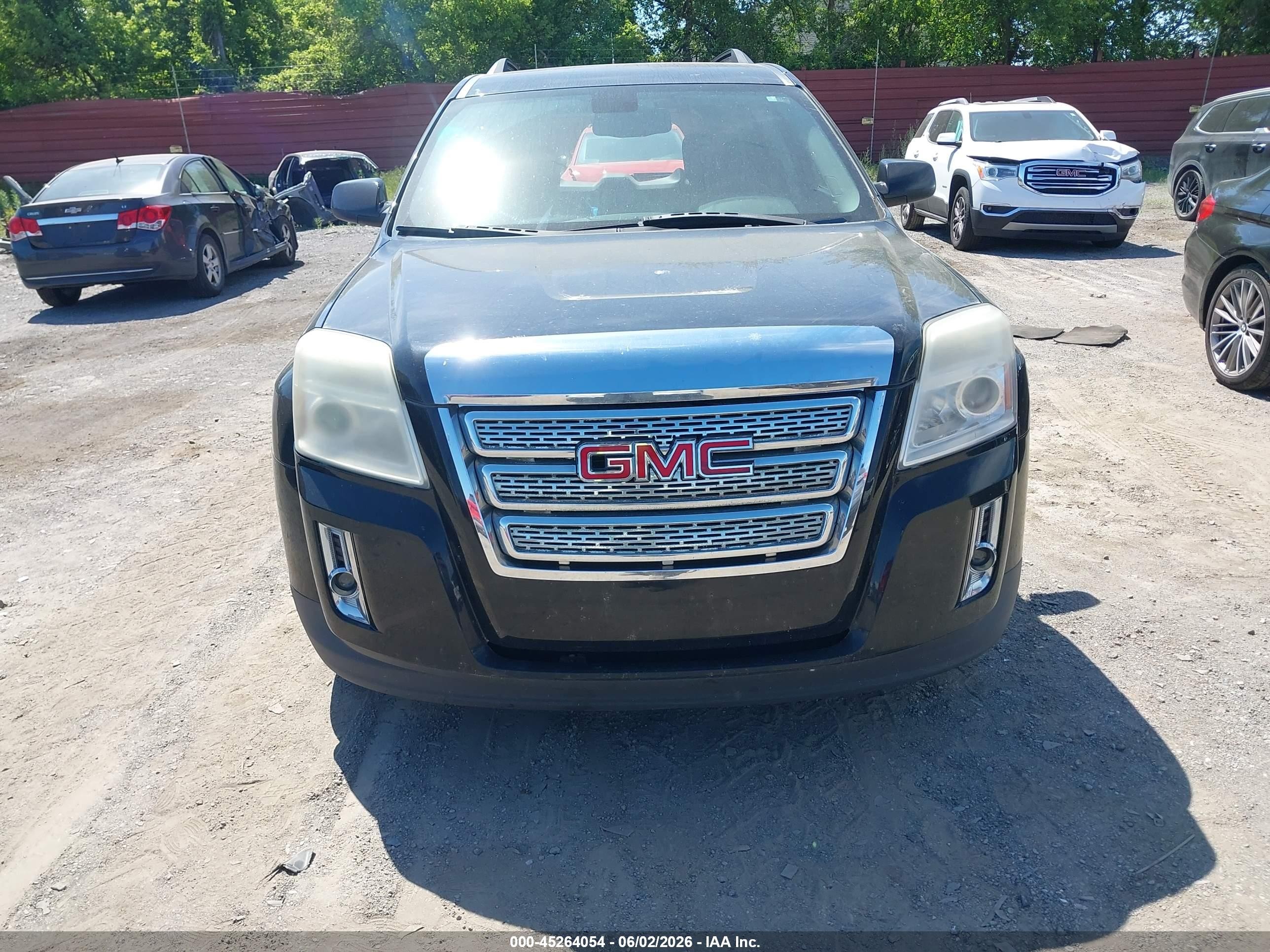 2011 Gmc Terrain Sle-2 Black vin: 2CTALSEC5B6384074