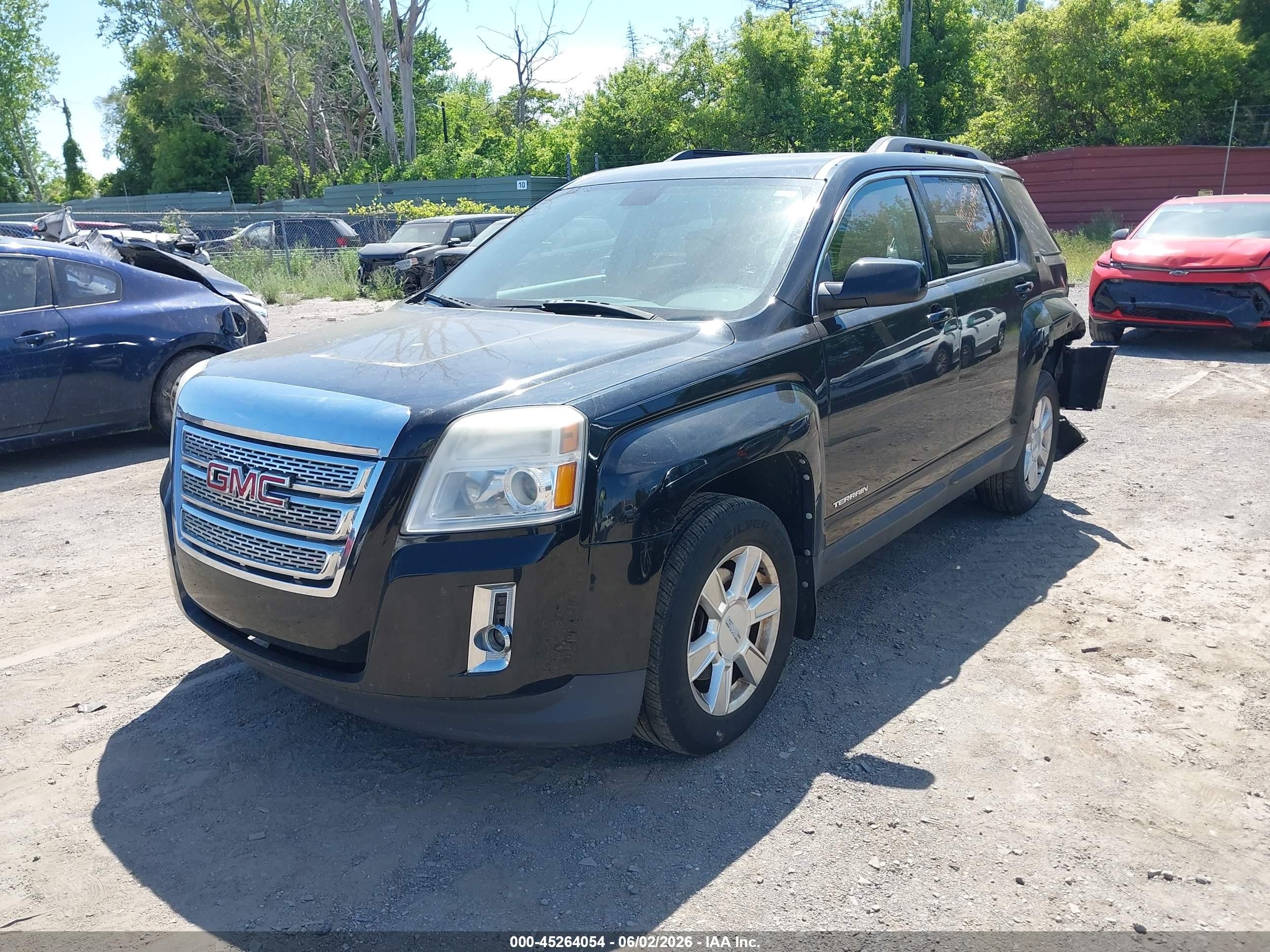 2011 Gmc Terrain Sle-2 Black vin: 2CTALSEC5B6384074