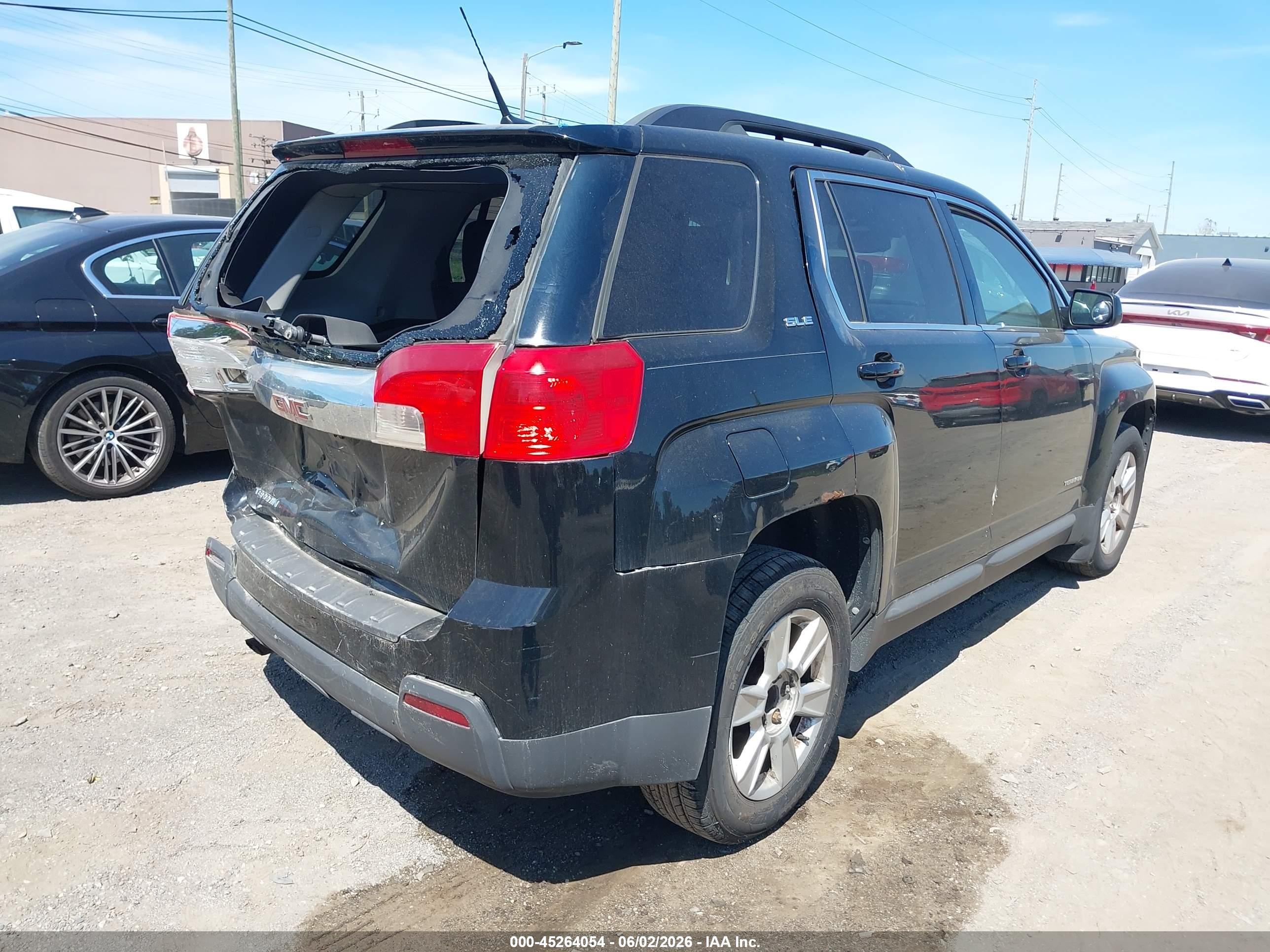 2011 Gmc Terrain Sle-2 Black vin: 2CTALSEC5B6384074