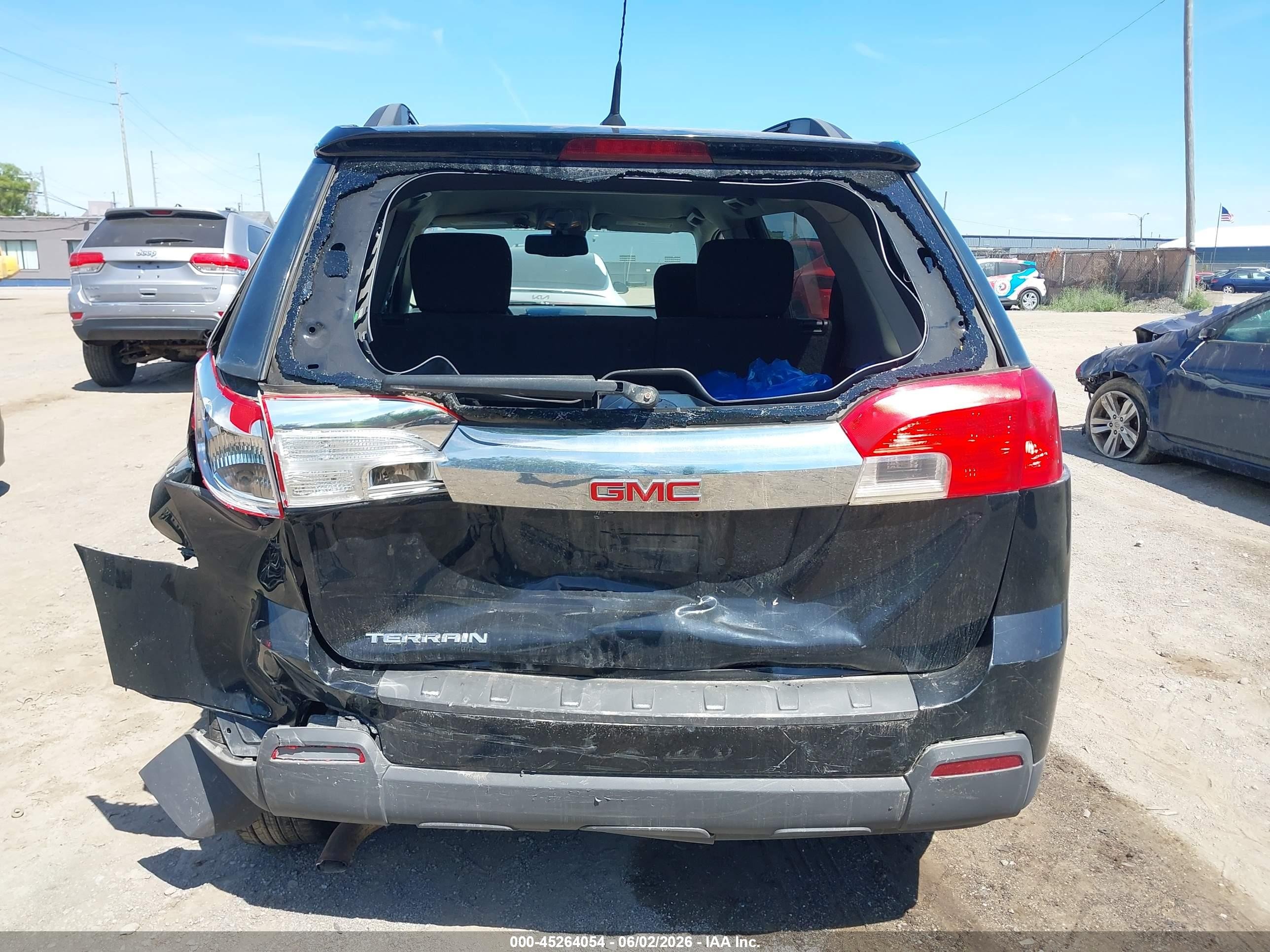 2011 Gmc Terrain Sle-2 Black vin: 2CTALSEC5B6384074