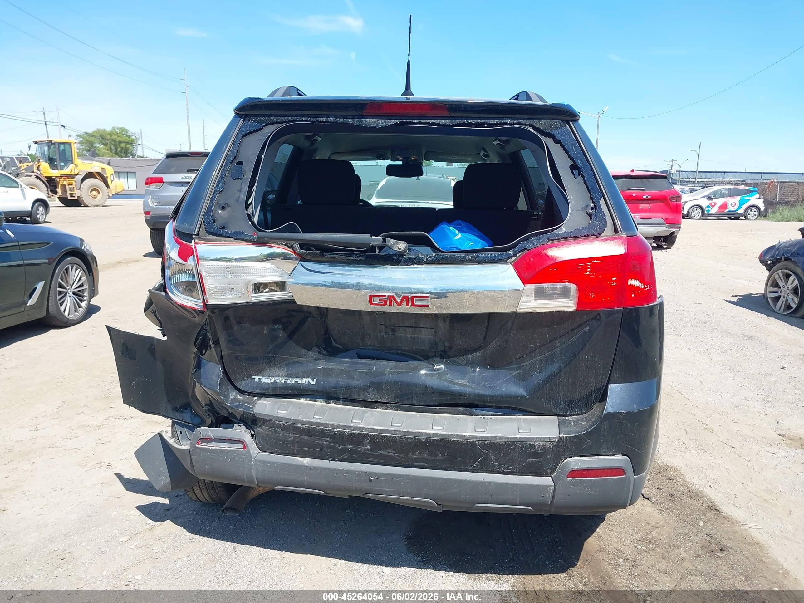 2011 Gmc Terrain Sle-2 Black vin: 2CTALSEC5B6384074