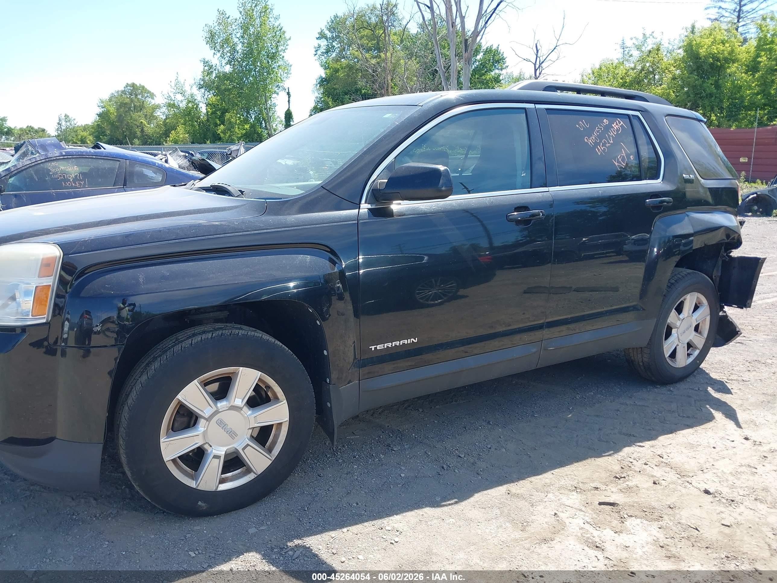 2011 Gmc Terrain Sle-2 Black vin: 2CTALSEC5B6384074