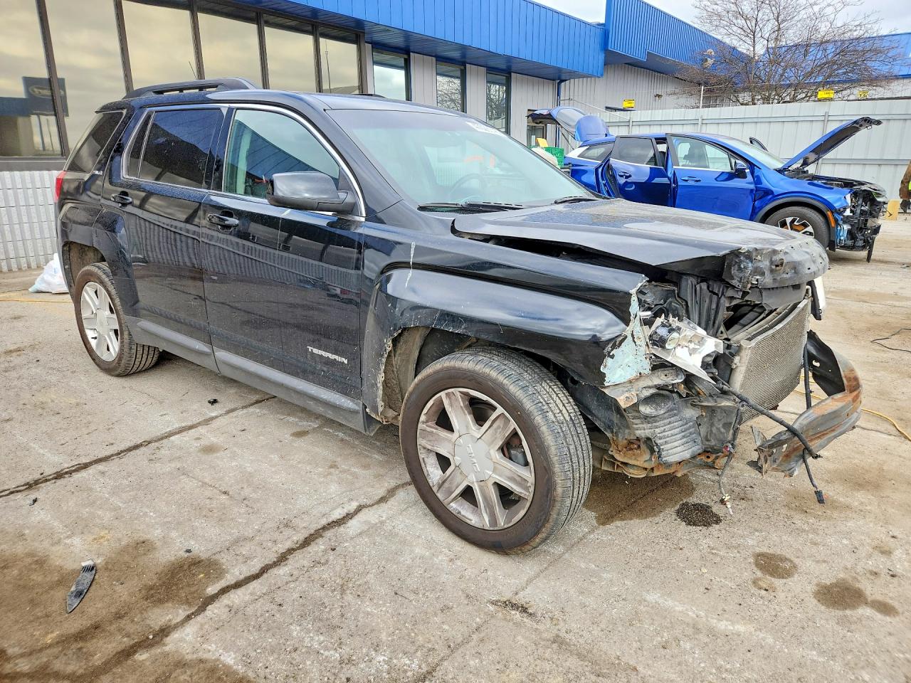 2011 Gmc Terrain Sle Black vin: 2CTALSEC6B6436490