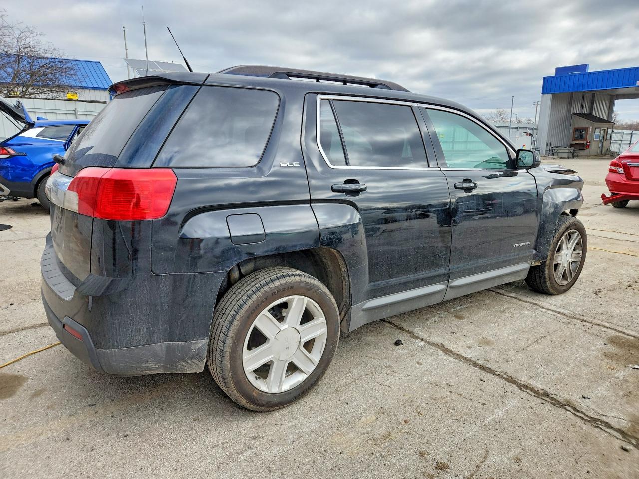 2011 Gmc Terrain Sle Black vin: 2CTALSEC6B6436490