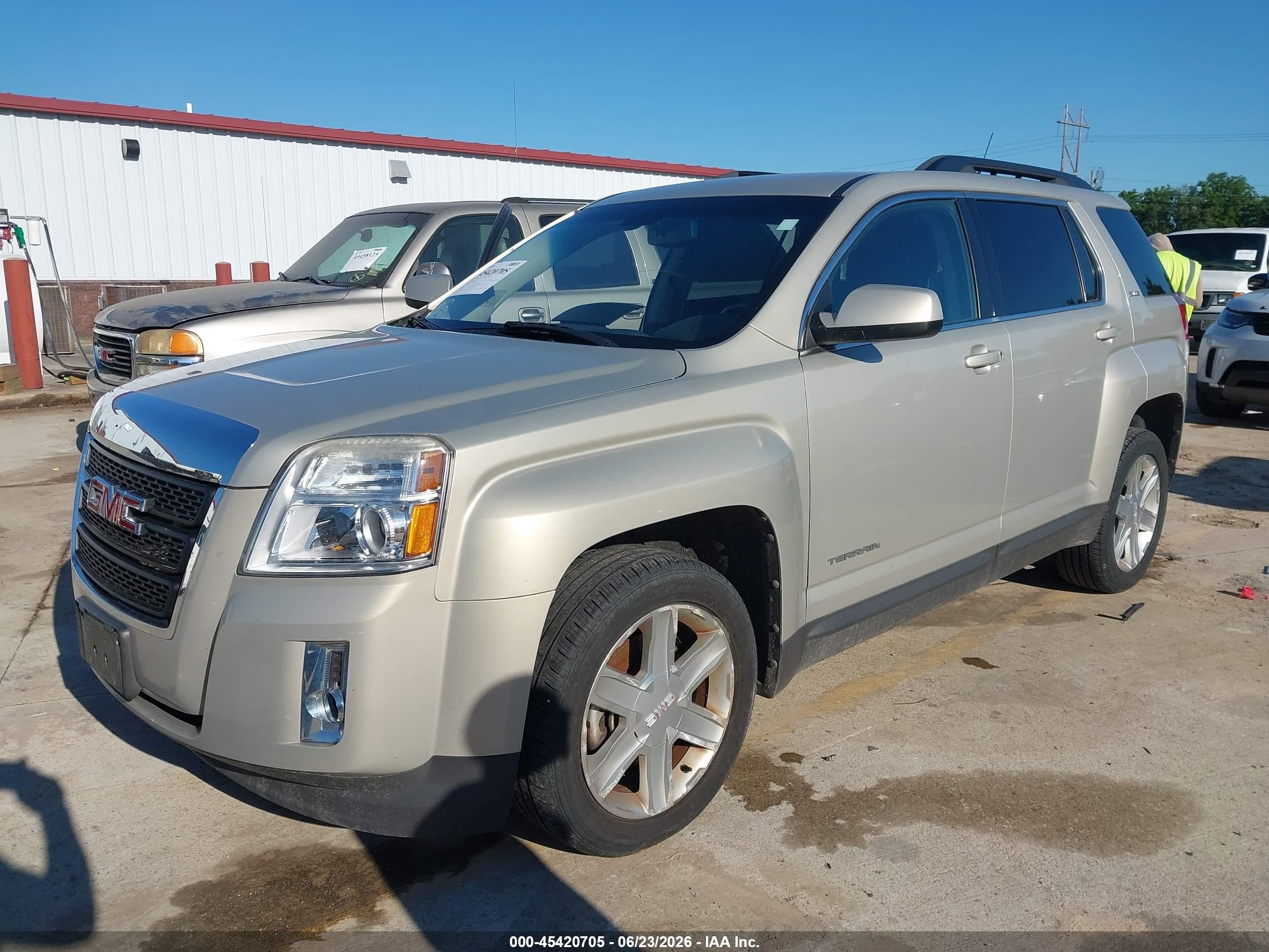 2011 Gmc Terrain Sle-2 Beige vin: 2CTALSEC7B6474679