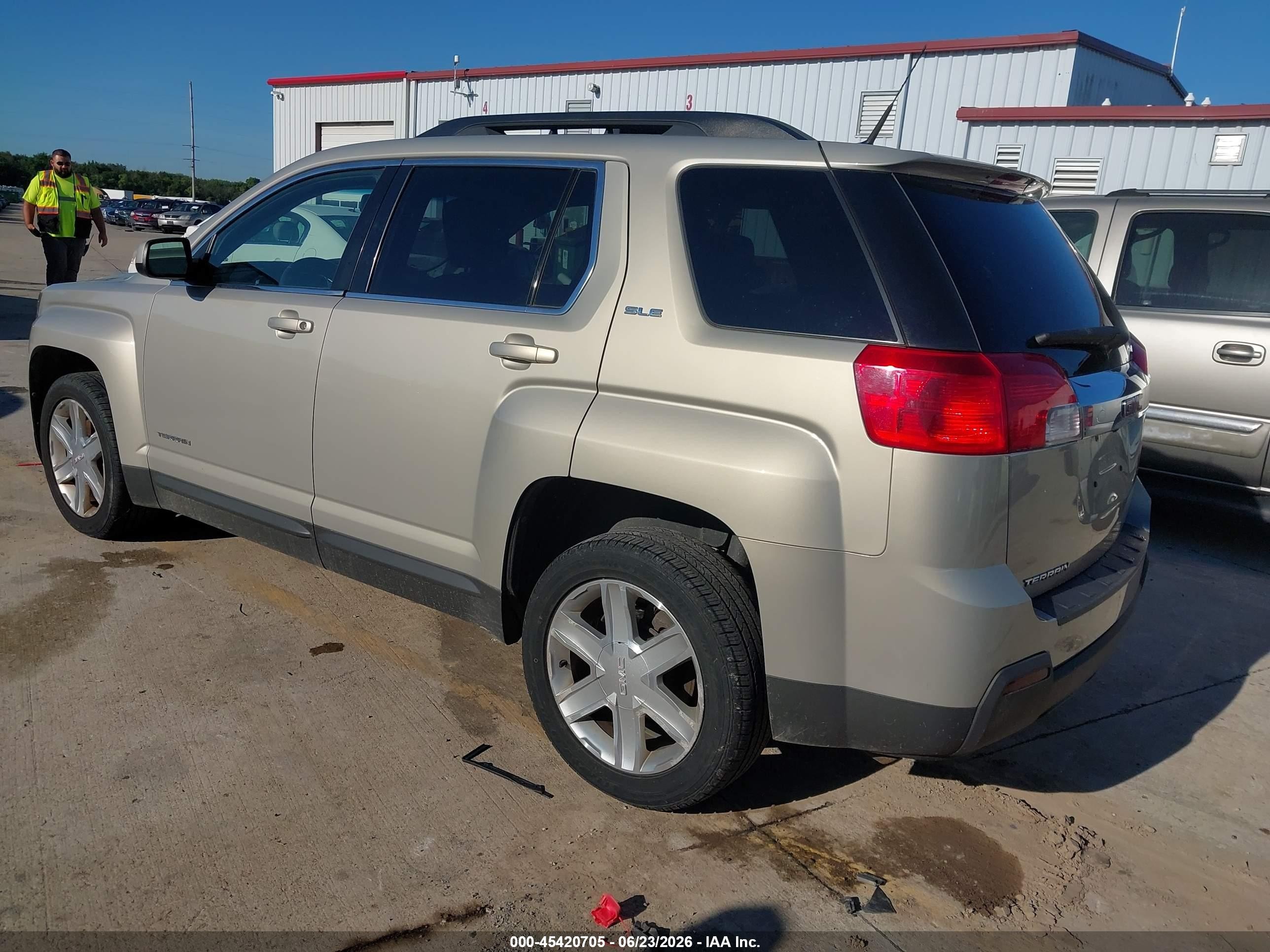 2011 Gmc Terrain Sle-2 Beige vin: 2CTALSEC7B6474679