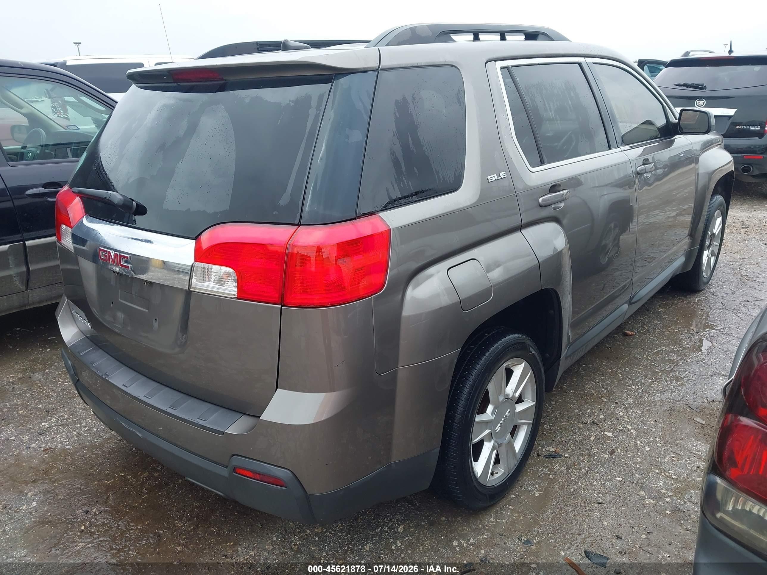2011 Gmc Terrain Sle-2 Бежевый vin: 2CTALSEC8B6354082