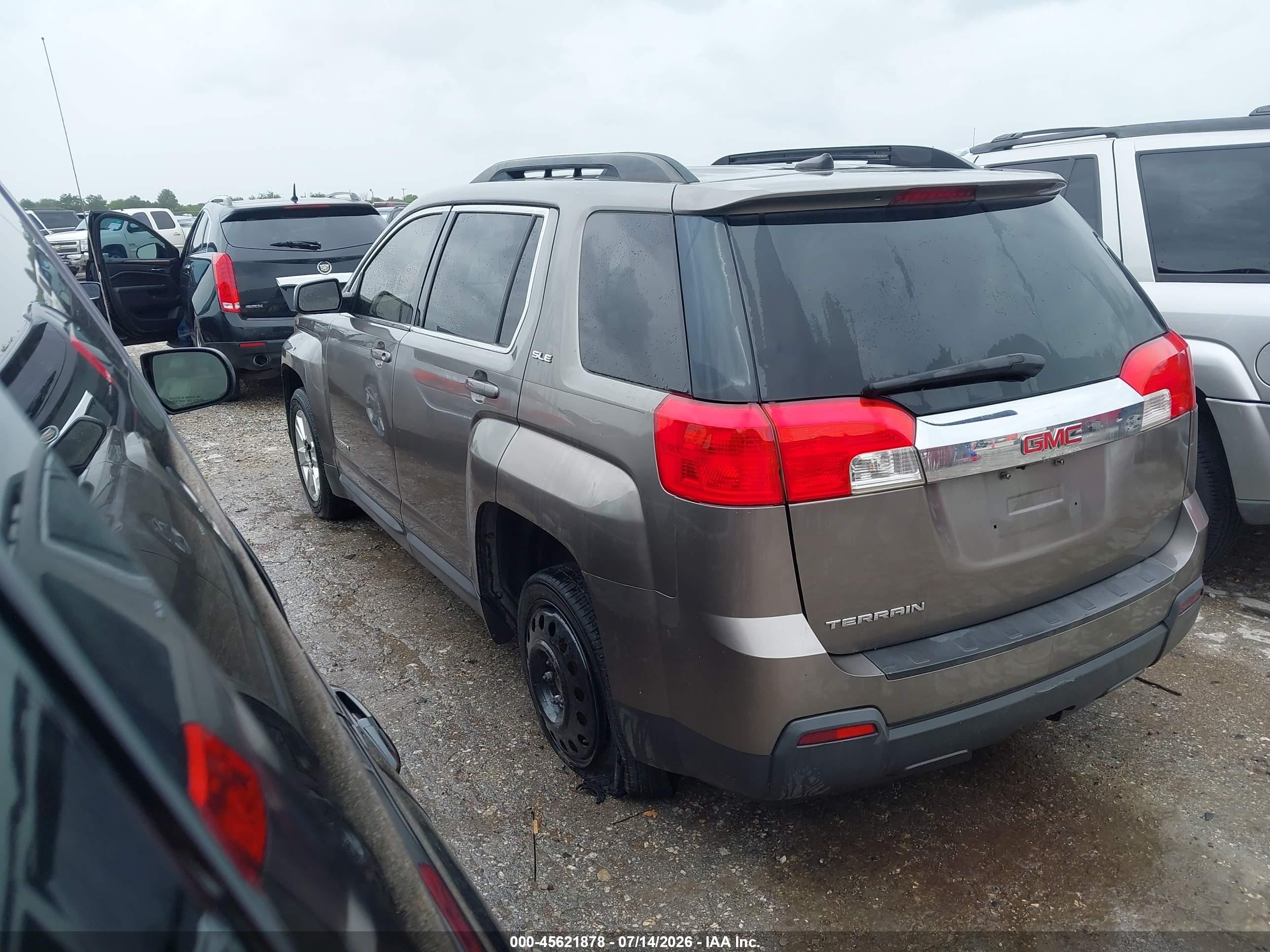 2011 Gmc Terrain Sle-2 Бежевый vin: 2CTALSEC8B6354082