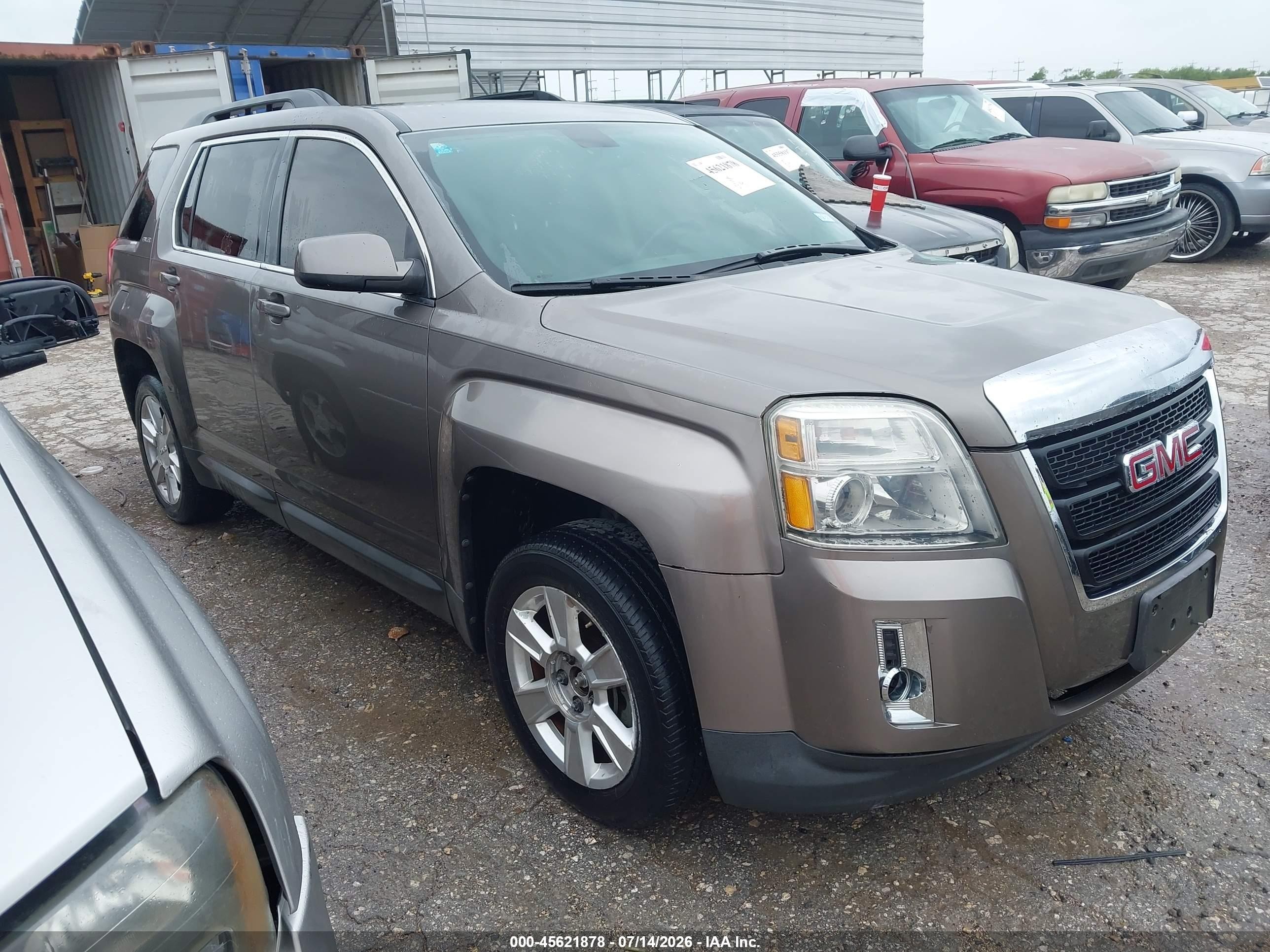2011 Gmc Terrain Sle-2 Beige vin: 2CTALSEC8B6354082