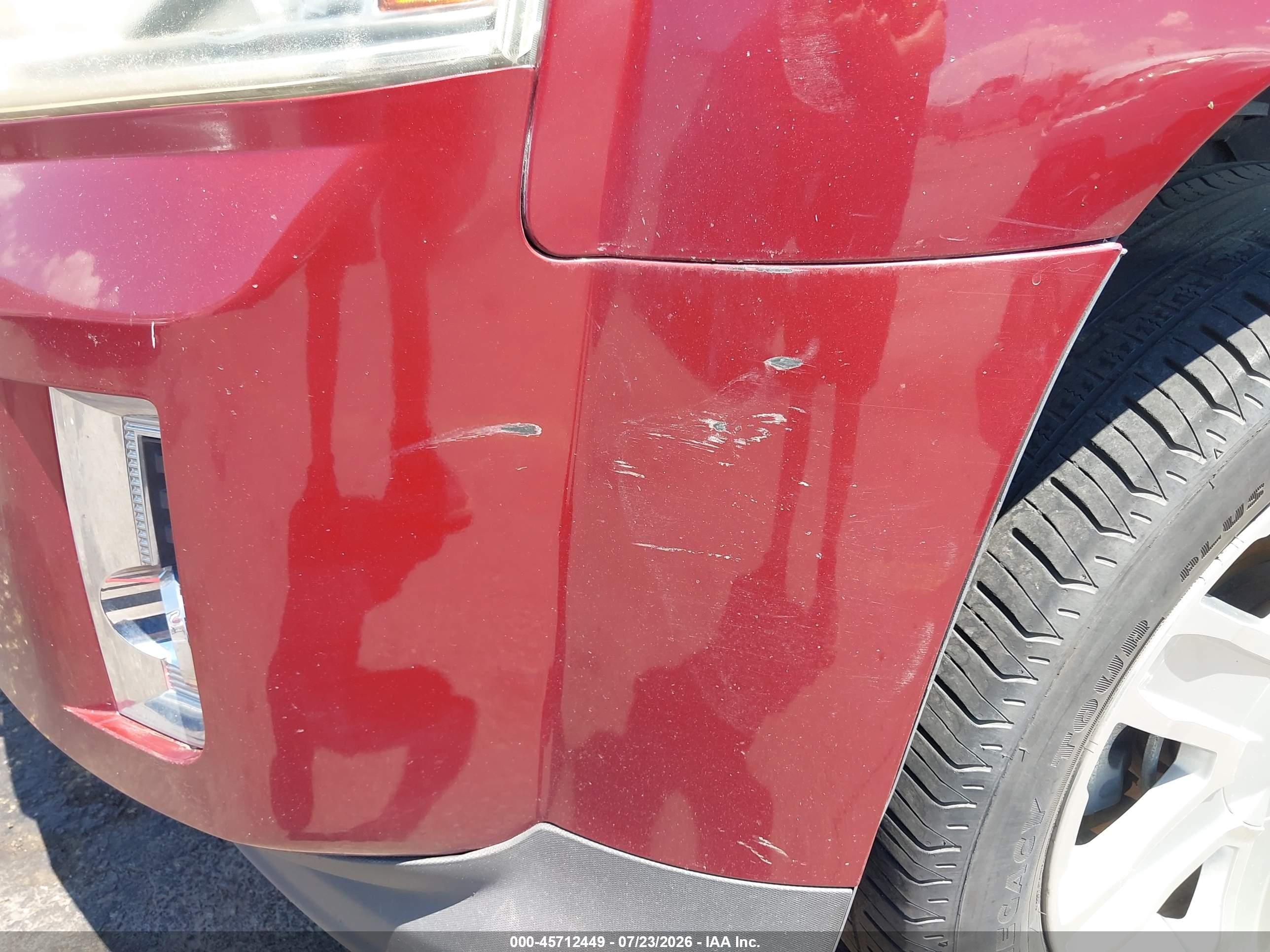 2011 Gmc Terrain Sle-2 Red vin: 2CTALSEC9B6288545