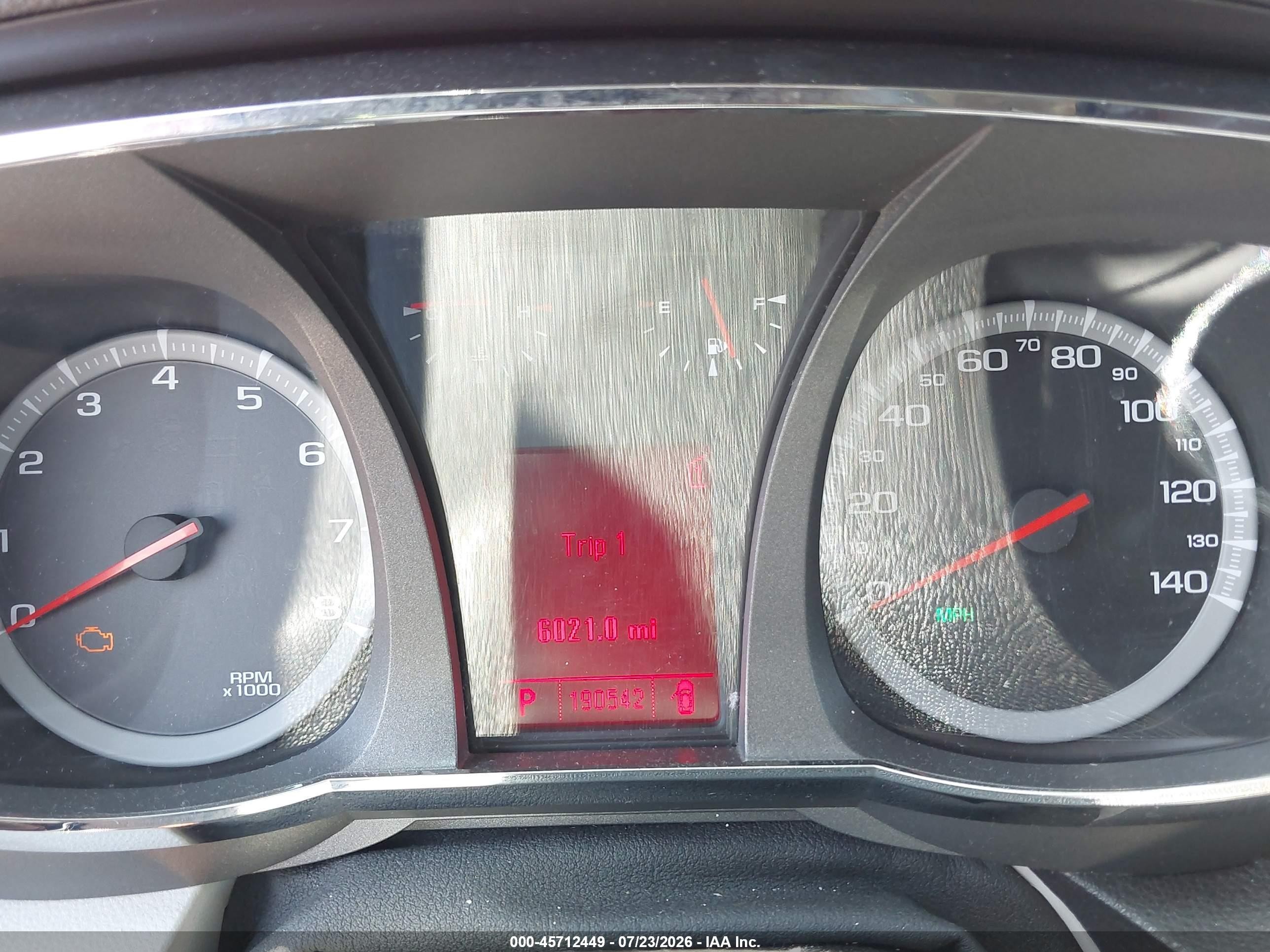 2011 Gmc Terrain Sle-2 Red vin: 2CTALSEC9B6288545