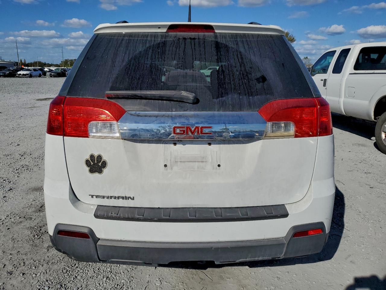 2011 Gmc Terrain Sle White vin: 2CTALSECXB6459061