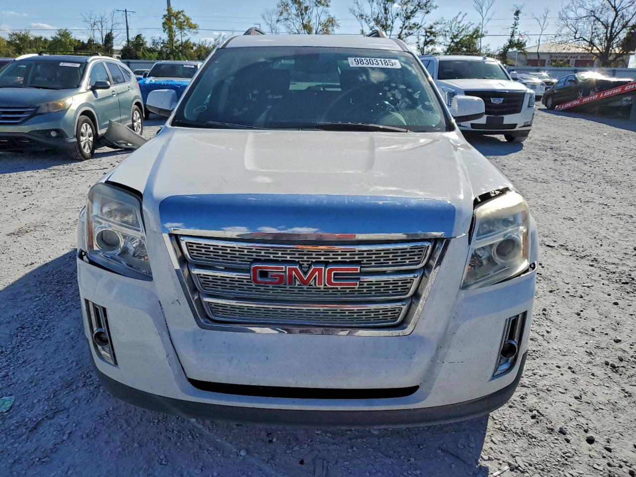 2011 Gmc Terrain Sle White vin: 2CTALSECXB6459061