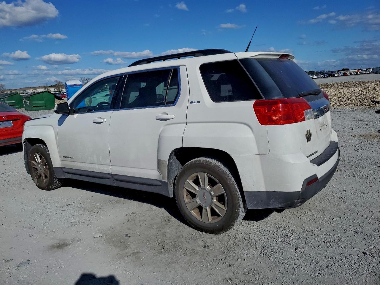 2011 Gmc Terrain Sle White vin: 2CTALSECXB6459061