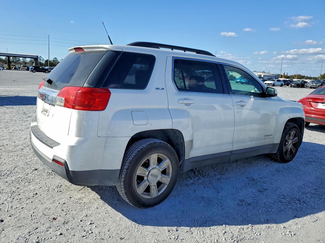 2011 Gmc Terrain Sle White vin: 2CTALSECXB6459061
