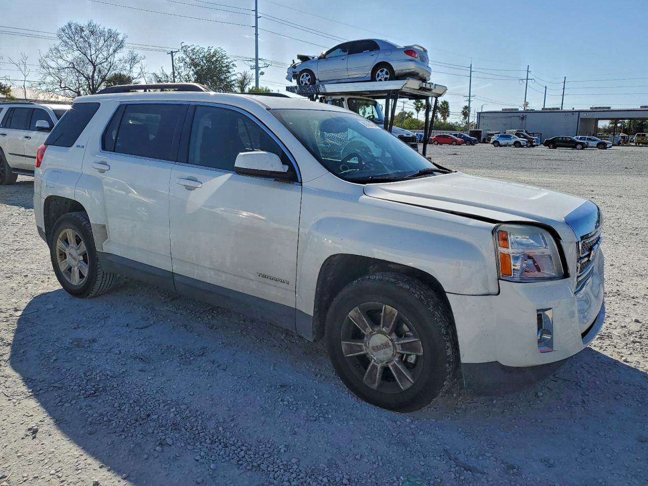 2011 Gmc Terrain Sle White vin: 2CTALSECXB6459061